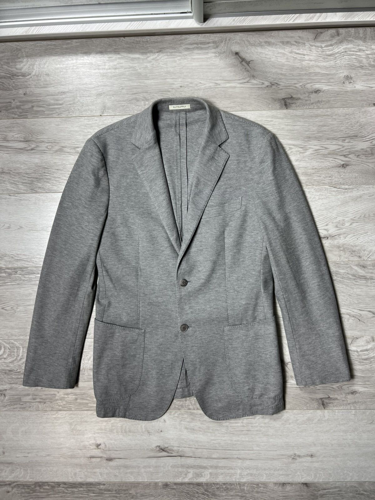 Suitsupply SUITSUPPLY Havana Patch UL Pure Cotton Blazer Jacket Size 50 Size 40R - 1 Thumbnail