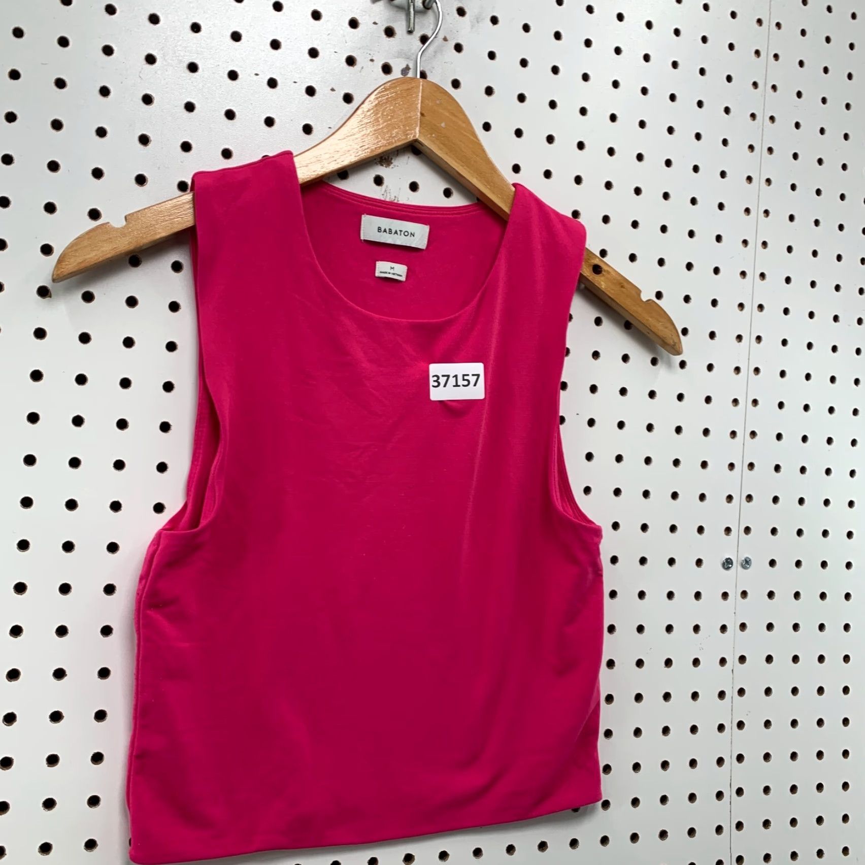 Aritzia Aritzia Babaton Sleeveless Tank Top Womens Medium Pink Casual Cropped 13x17 Size M / US 6-8 / IT 42-44 - 4 Thumbnail