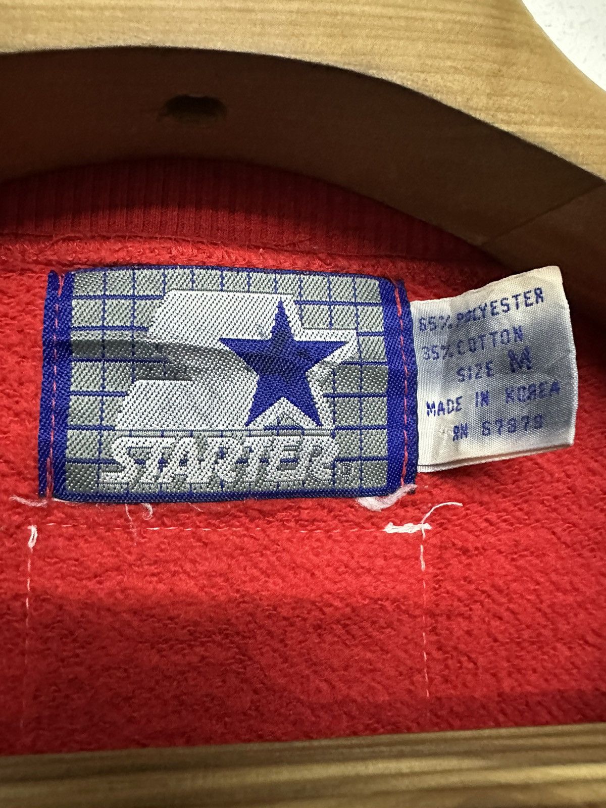 NFL × Starter Vintage 90s SF 49ers Sweatshirt Embroidered Spell Out Size US M / EU 48-50 / 2 - 12 Thumbnail