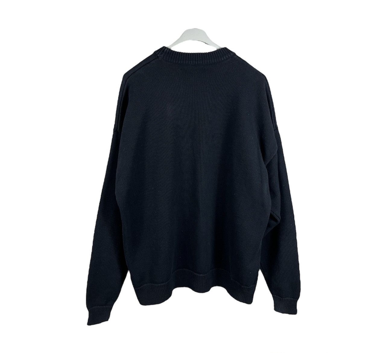 Heliot Emil Heliot Emil oversized knit sweater blurred central logo tm Size US M / EU 48-50 / 2 - 2 Thumbnail