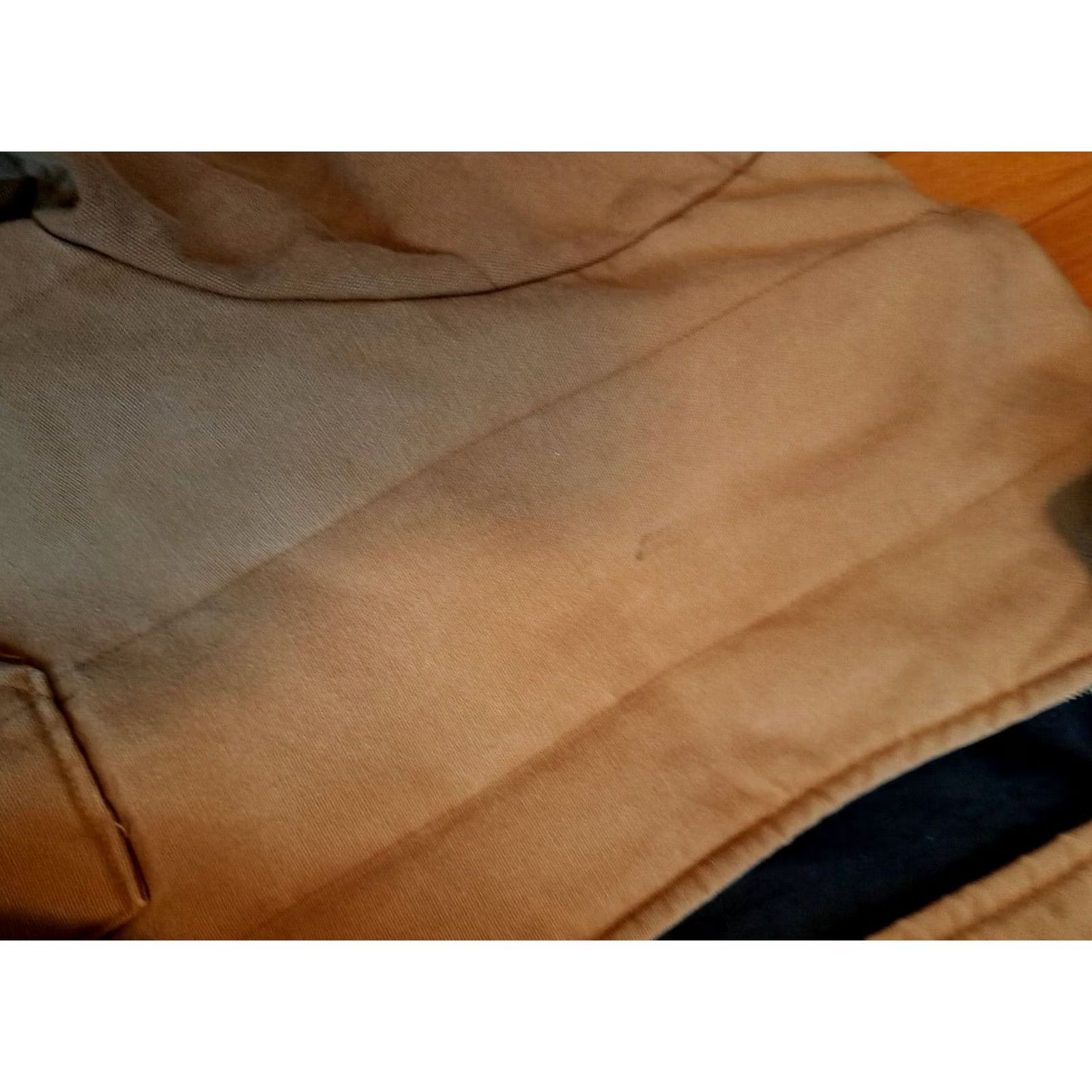 Vintage Vintage Canvas Field Jacket Corduroy Collar Full Zip XL Highland Mills USA - Solid Brown Size US XL / EU 56 / 4 - 3 Thumbnail