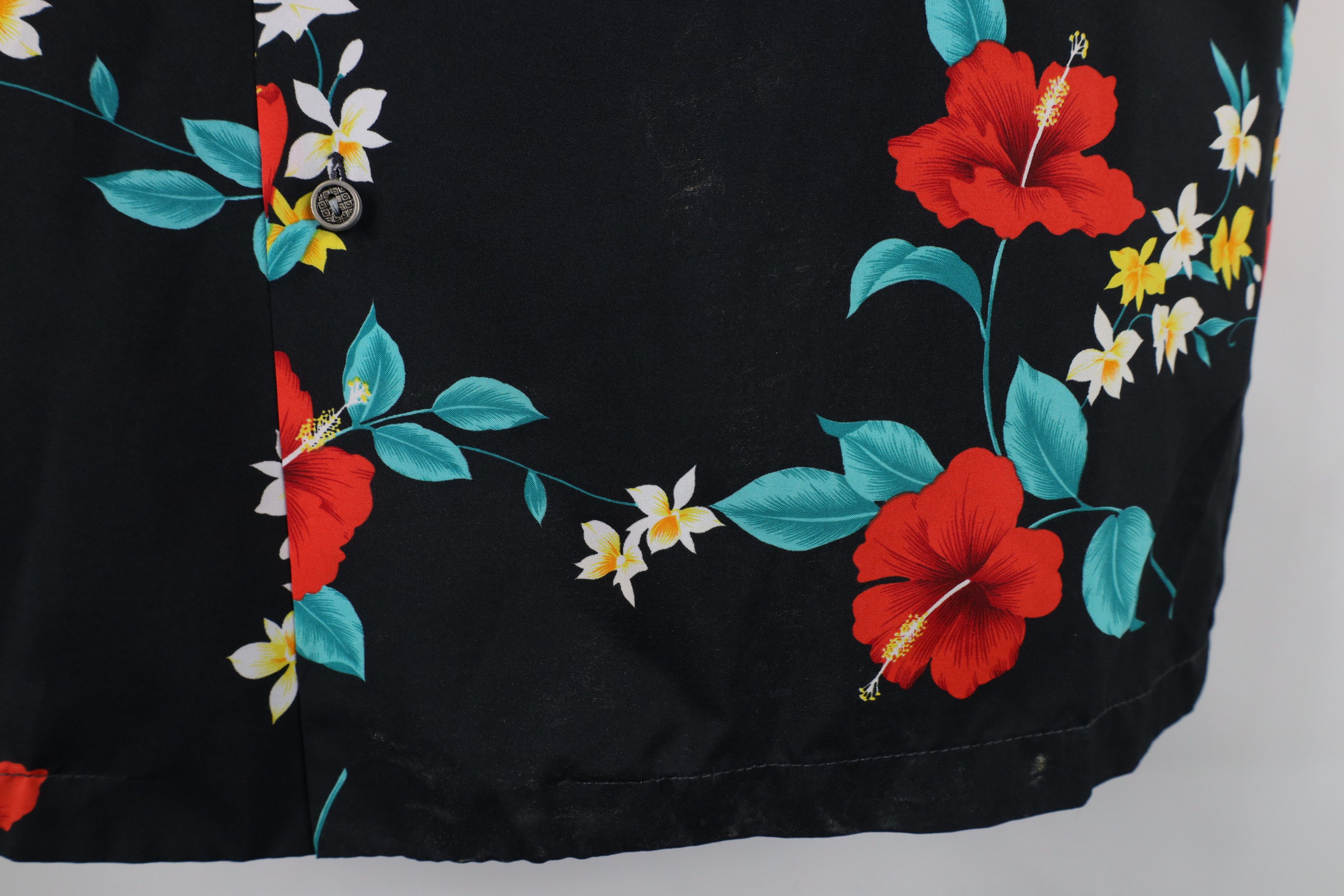 Vintage Vintage 60s 70s Rockabilly Collar Hawaiian Button Shirt USA Size US L / EU 52-54 / 3 - 4 Thumbnail