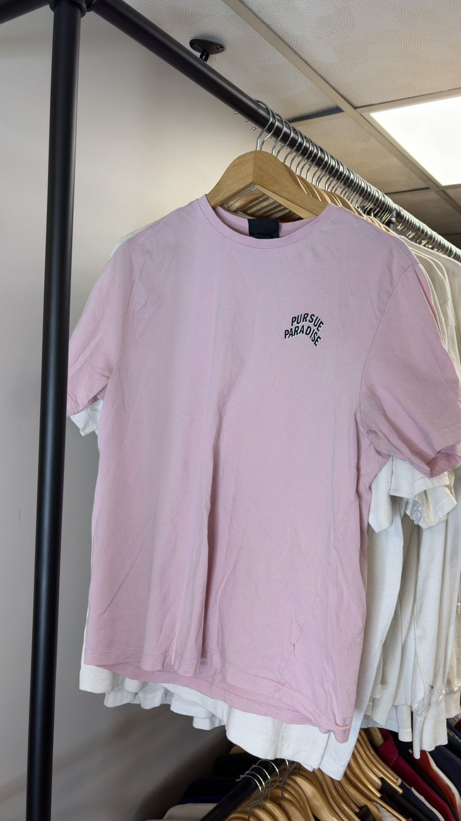 H&M H&M Pursue Paradise Tee - Pink Size US L / EU 52-54 / 3 - 2 Thumbnail