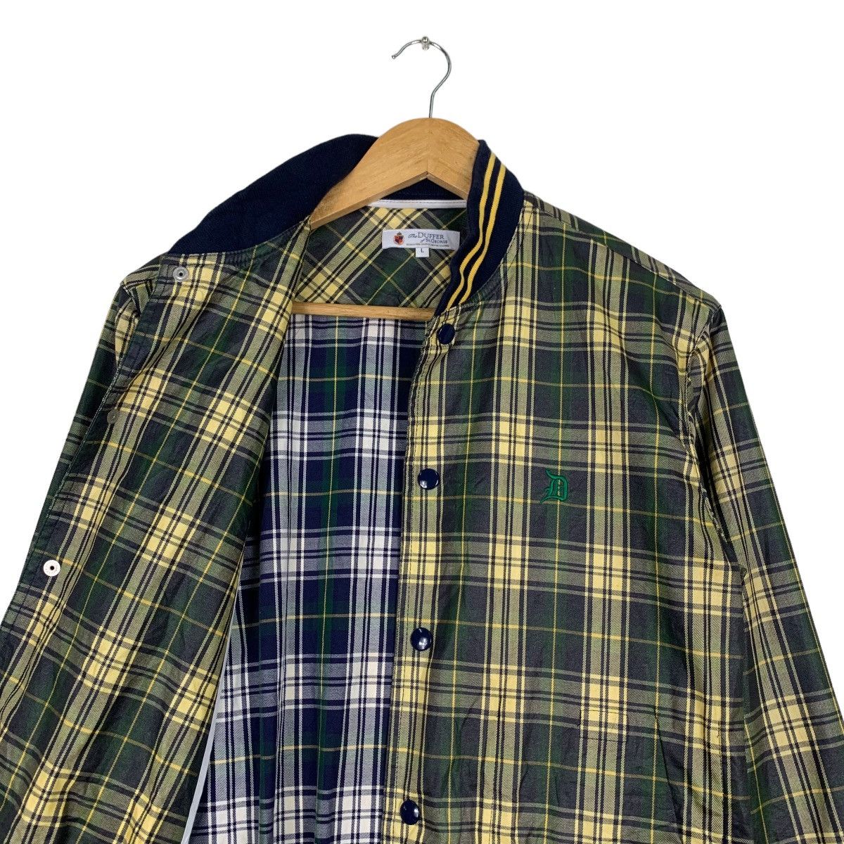 Japanese Brand THE DURFFER of St George Checked Coach Jacket #1095-C50 Size US L / EU 52-54 / 3 - 10 Thumbnail