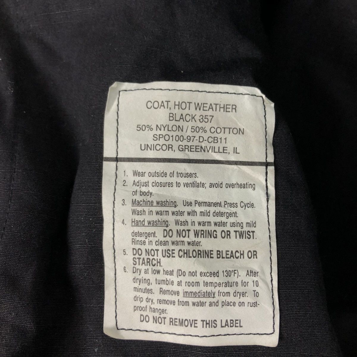 Vintage 🔥VINTAGE CHORE MILITARY JACKET MULTI POCKET BLACK 357 Size US M / EU 48-50 / 2 - 20 Thumbnail
