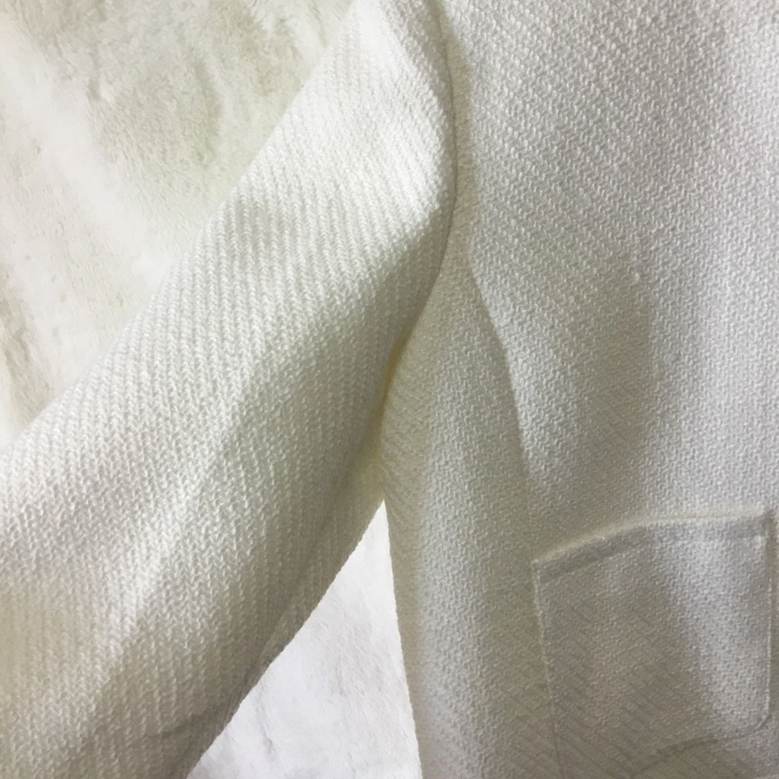 J.Crew J.Crew White Tweed Lady Jacket with Gold Buttons Size XL / US 12-14 / IT 48-50 - 16 Thumbnail