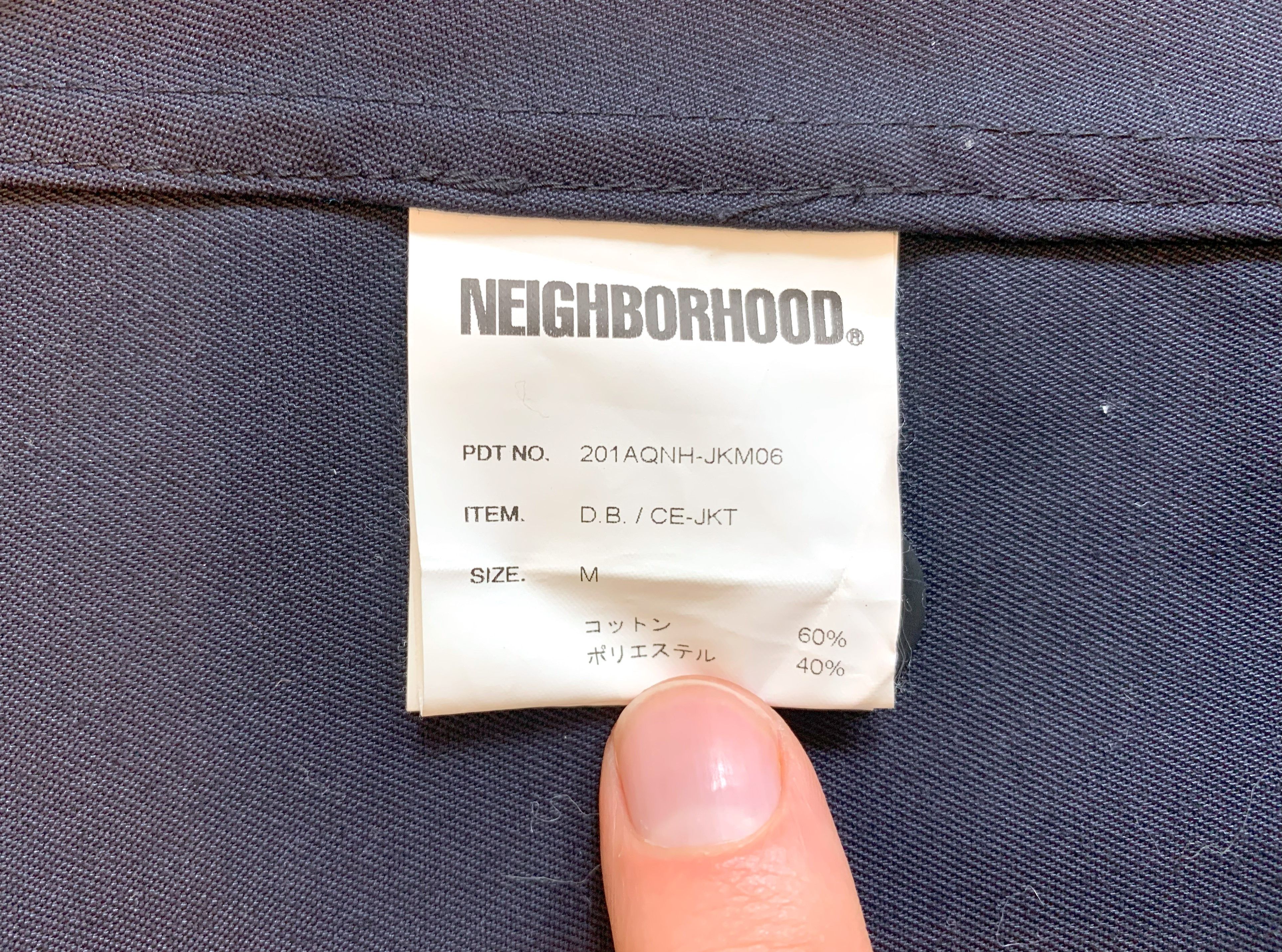 Neighborhood Neighborhood Japan 2020ss cotton/poly work jacket, size M Size US M / EU 48-50 / 2 - 8 Thumbnail