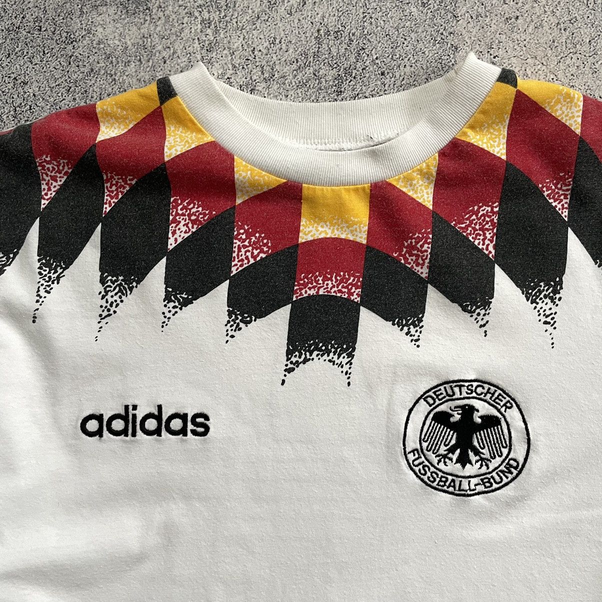 Adidas Vintage Germany Team 1994 Football Soccer Shirt Adidas Size US S / EU 44-46 / 1 - 3 Thumbnail
