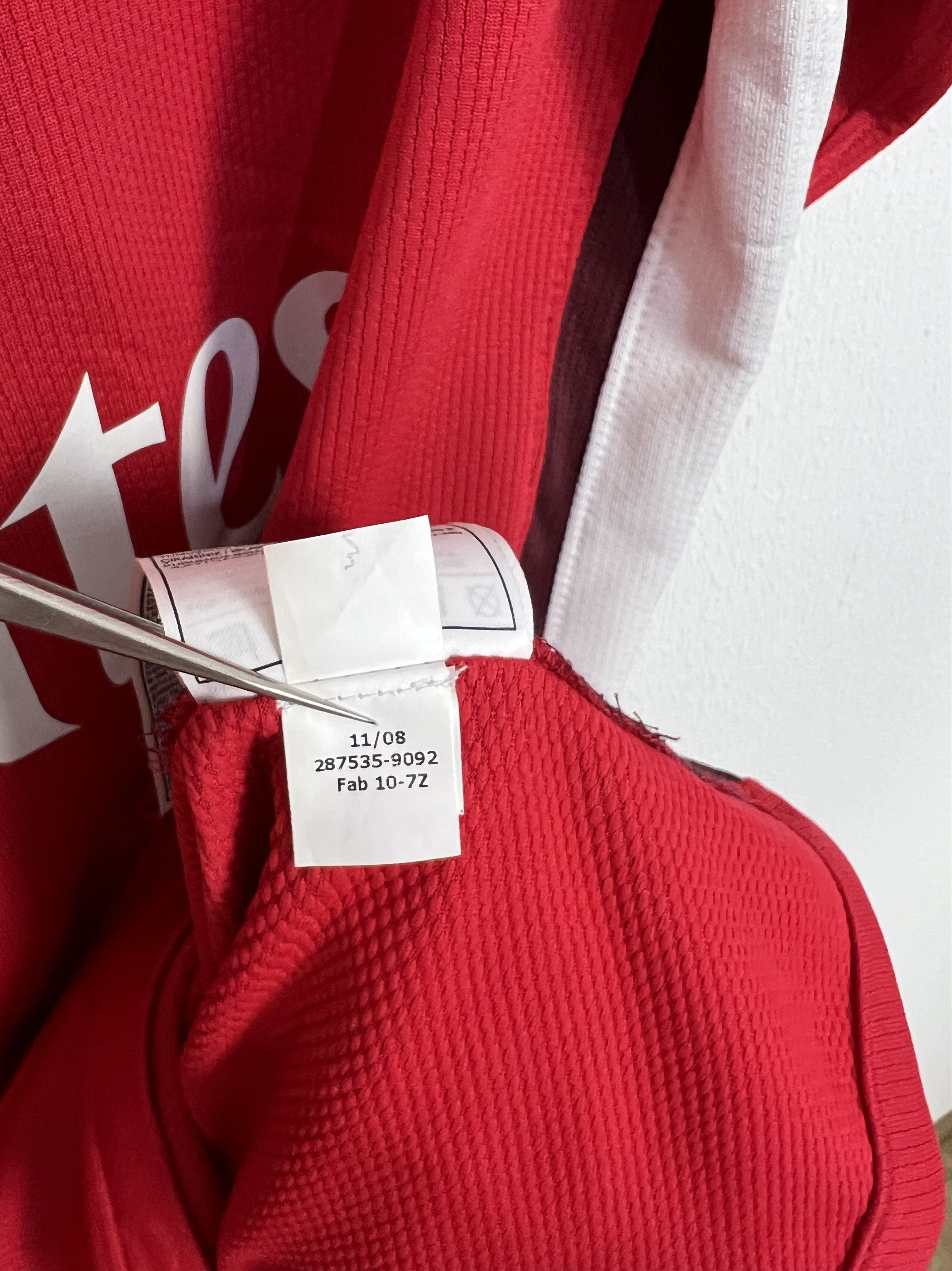 Nike Arsenal Home football shirt 2008 Soccer Nike Jersey Gunners Size US L / EU 52-54 / 3 - 10 Thumbnail