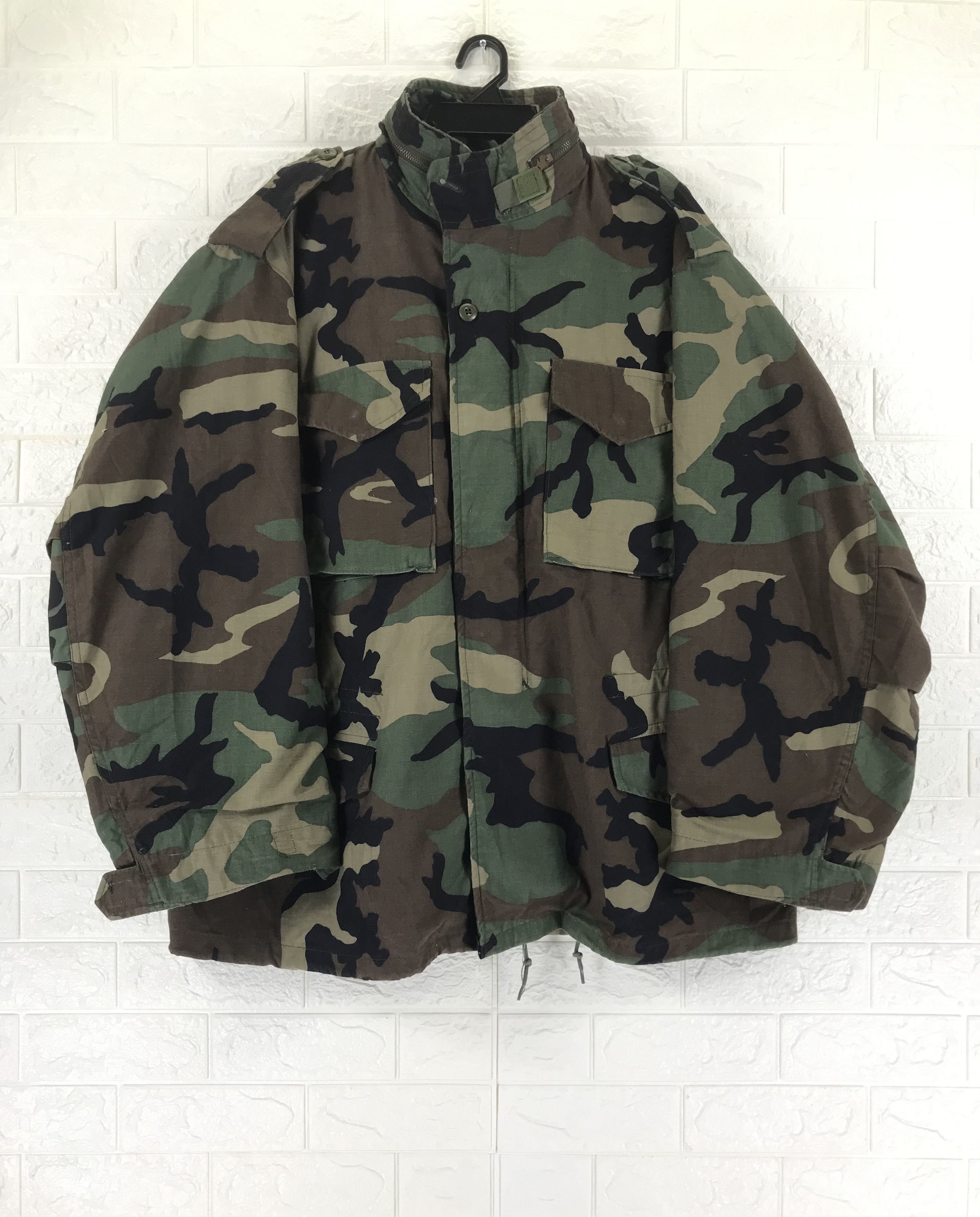 Alpha Industries Vintage Alpha Industries M65 Military Camo Jacket Size US XXL / EU 58 / 5 - 5 Thumbnail