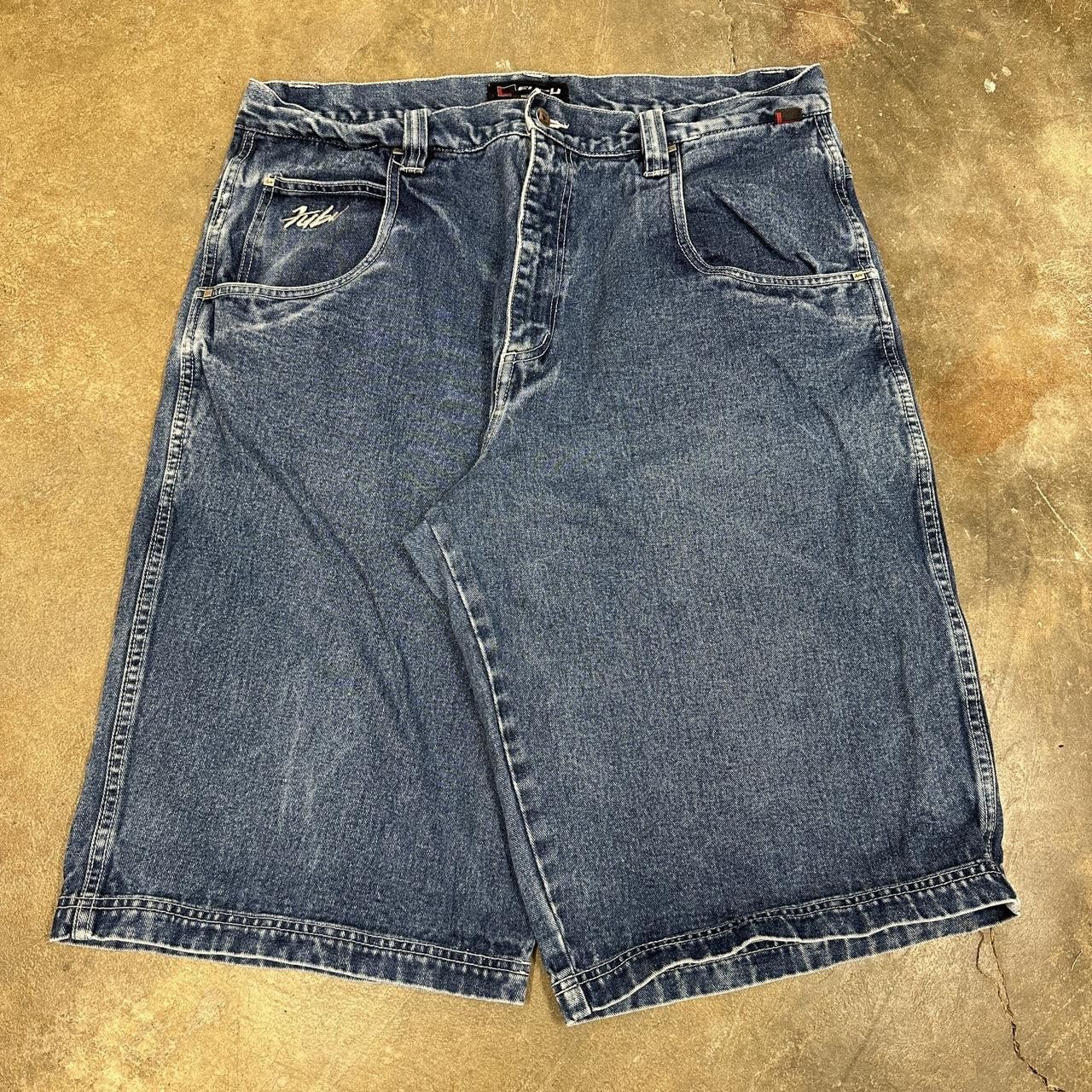 Fubu Y2K Baggy Fubu Baggy Jean Shorts Size 40 Size US 40 / EU 56 - 2 Thumbnail