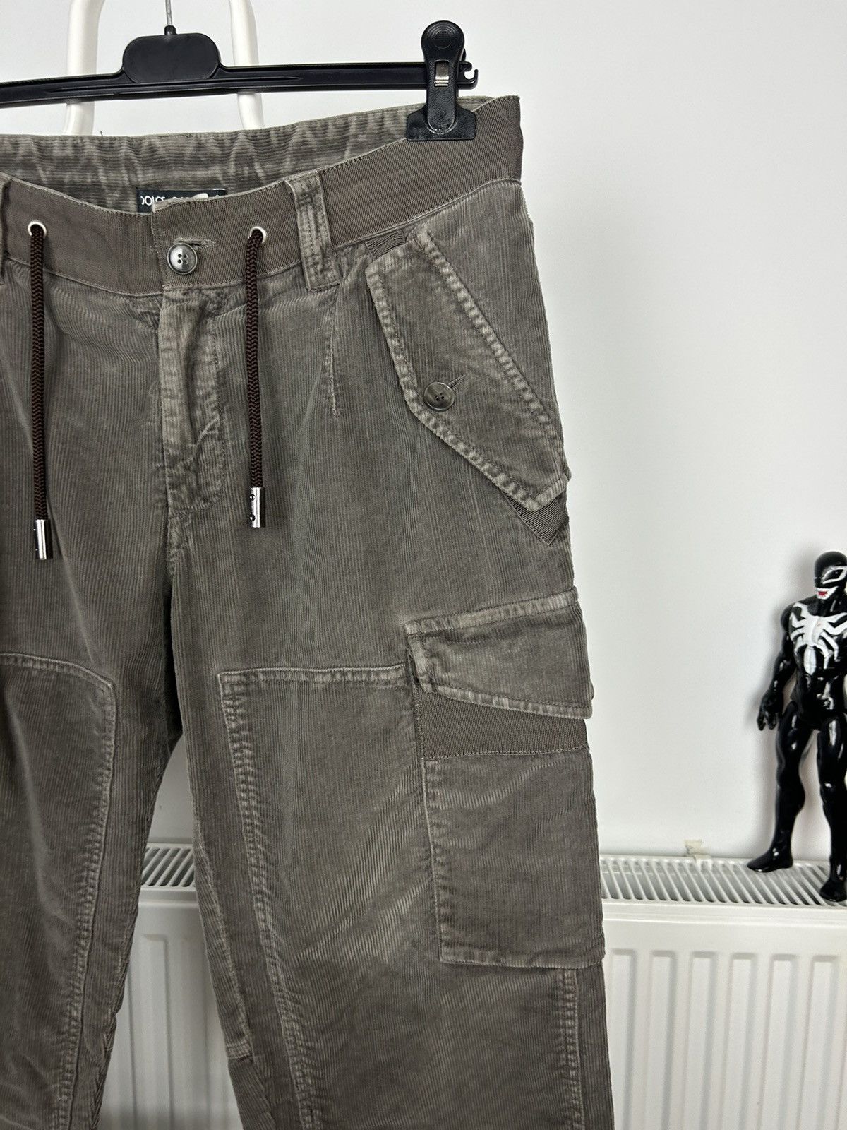 Dolce & Gabbana × Vintage Vintage Dolce&Gabbana Cargo Corduroy Japanese Pants Size US 30 / EU 46 - 4 Thumbnail