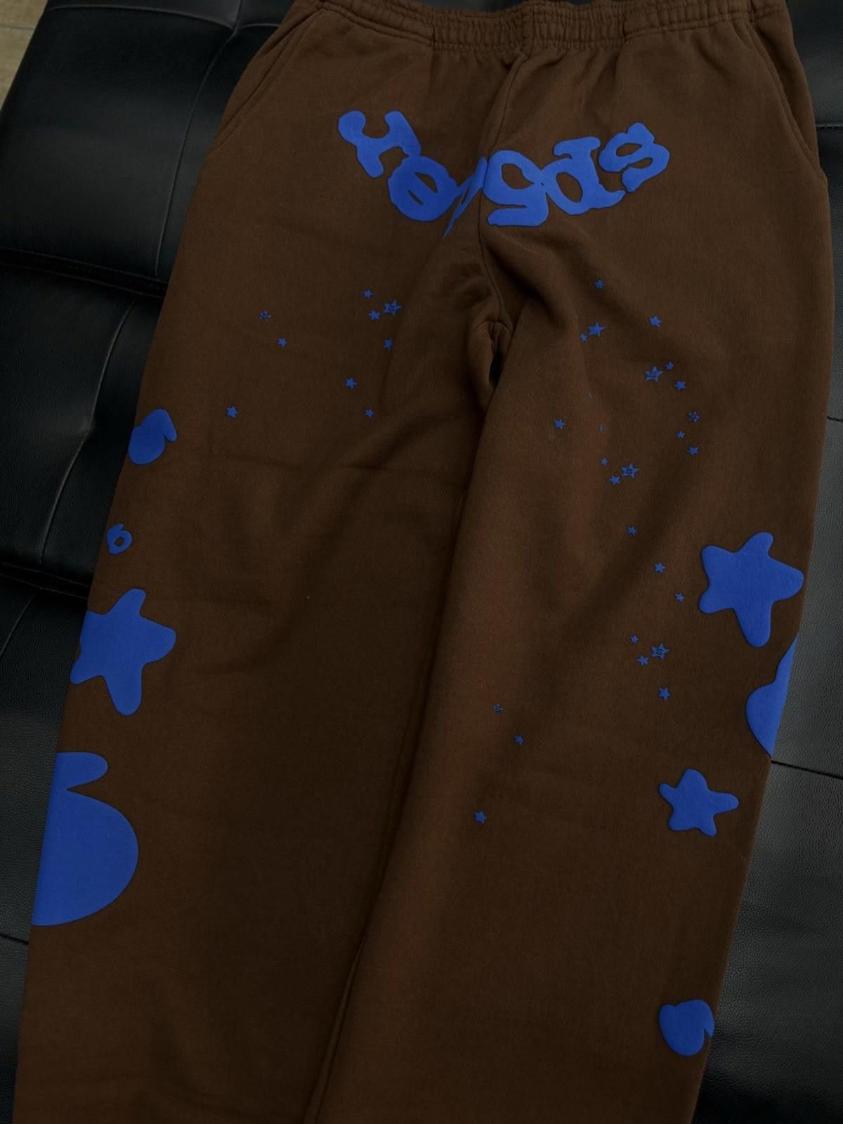 Other Size XL - Sp5der Worldwide Brown/Blue Sweats Authentic Size US 40 / EU 56 - 5 Thumbnail
