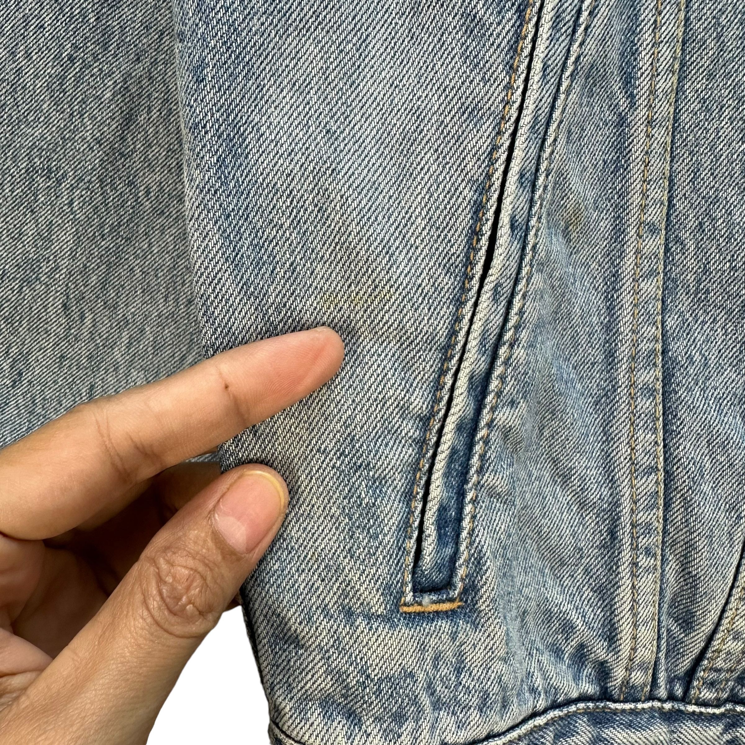 Edwin 80's Edwin 5081 Washed Denim Jacket #A23-0521 Size US L / EU 52-54 / 3 - 4 Thumbnail