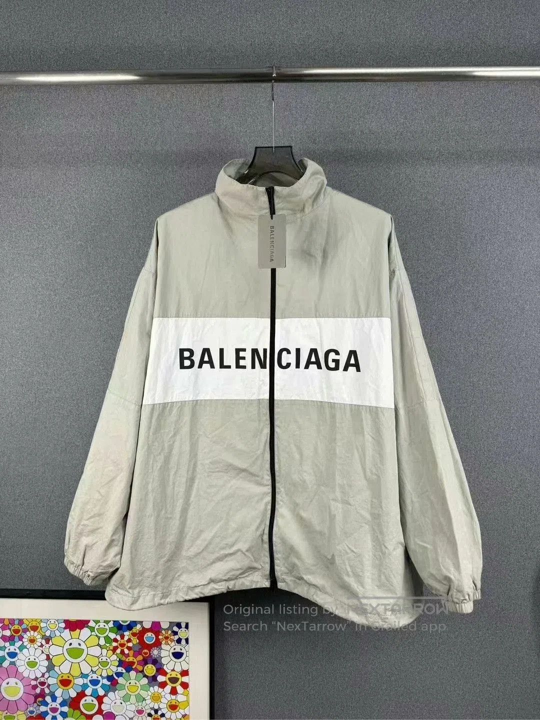 Balenciaga balenciaga patchwork windbreaker jacket in s. Size US S / EU 44-46 / 1 - 1 Thumbnail