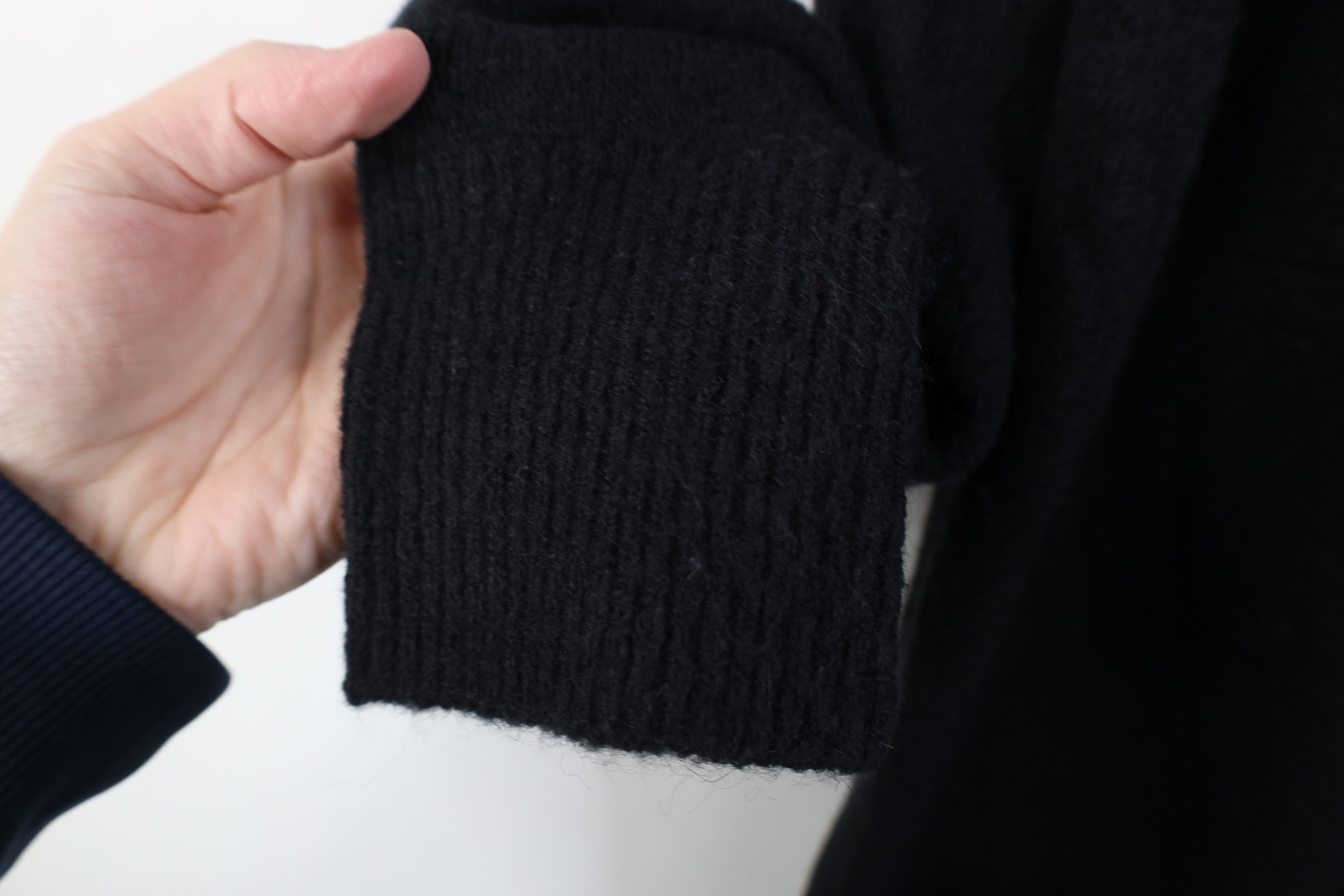 Madewell Madewell Blend Knit Kent Open Front Cardigan Sweater Black Size S / US 4 / IT 40 - 8 Thumbnail