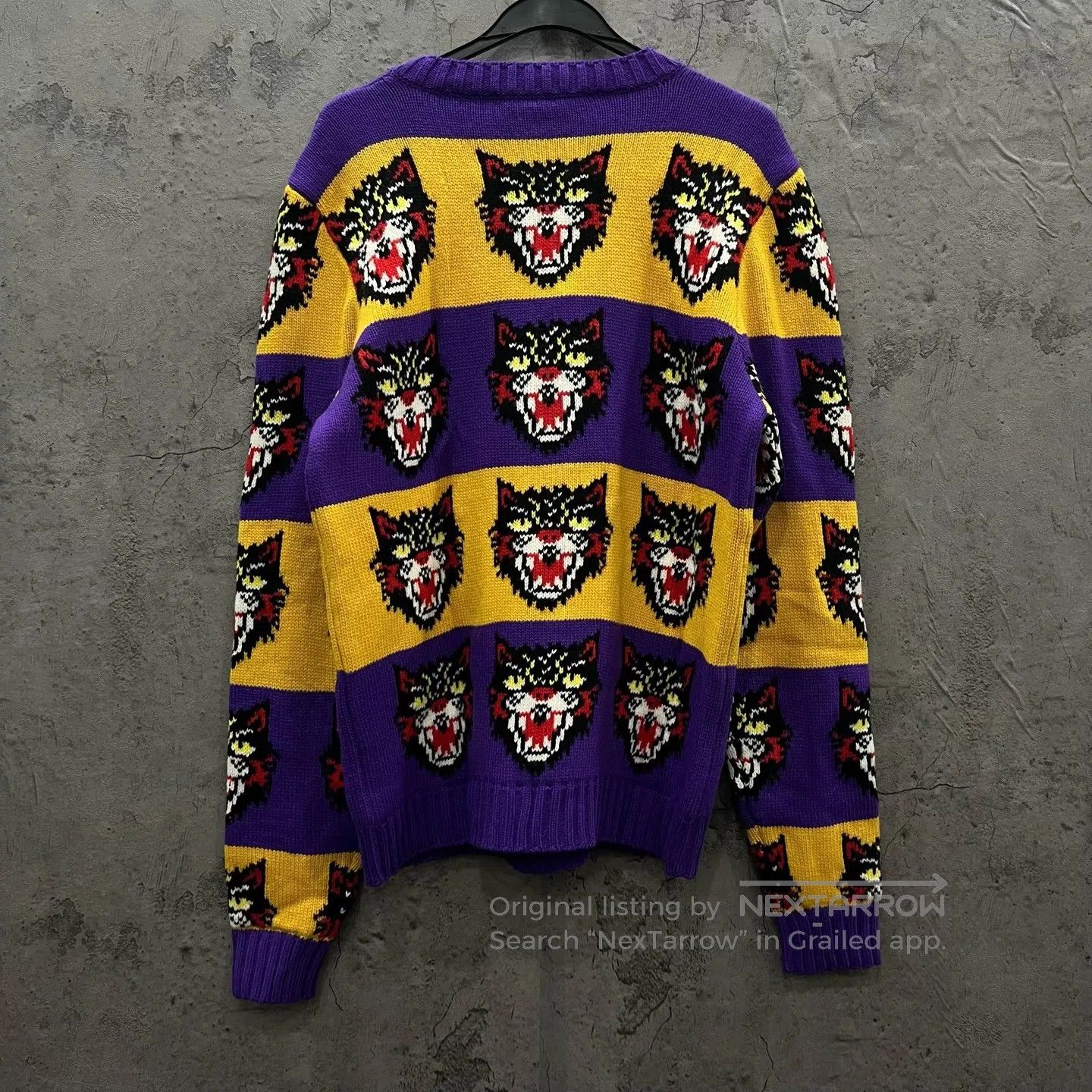 Gucci Guicci Tiger Head Knit Sweater| Size US M / EU 48-50 / 2 - 5 Thumbnail