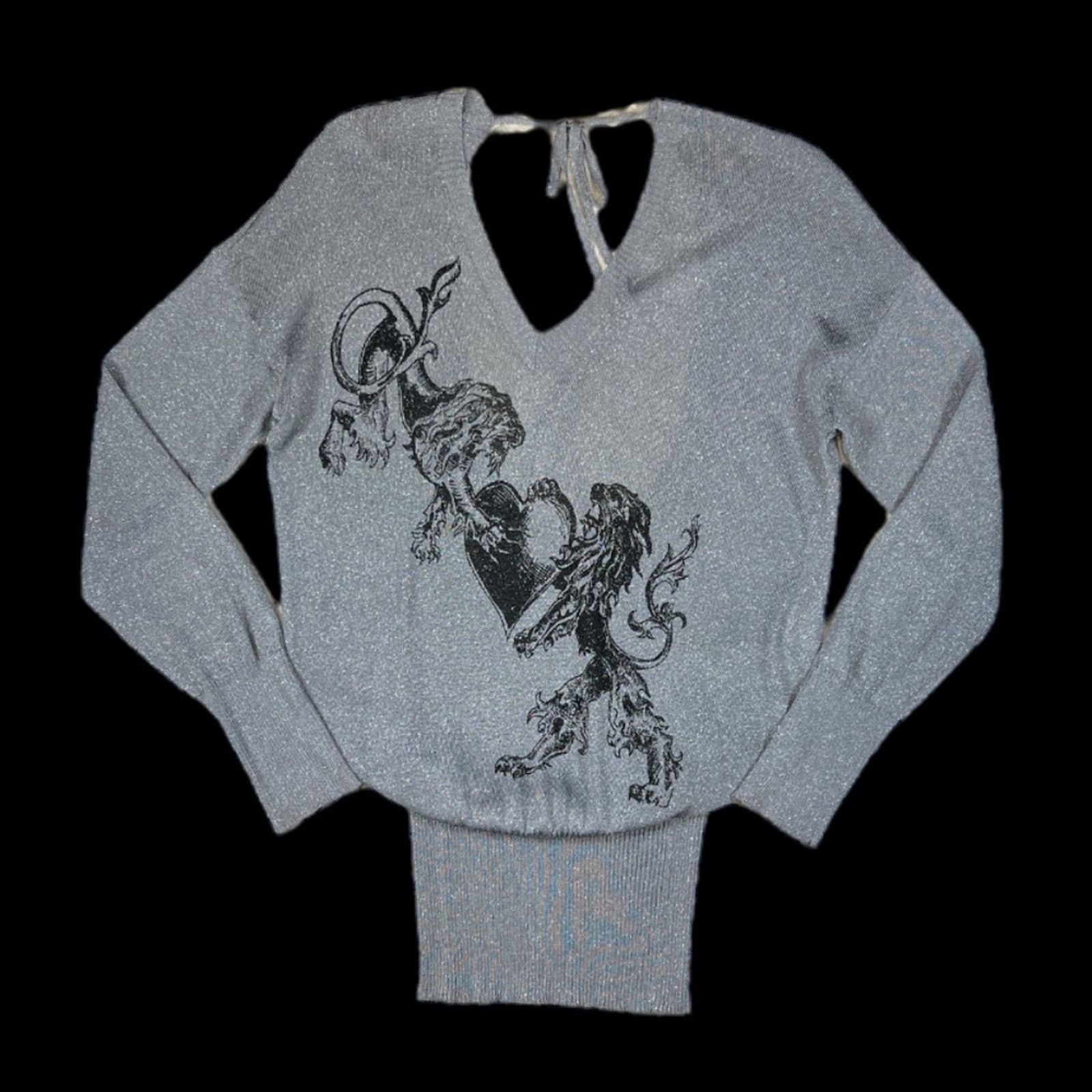 Faith Connexion Faith Connexion Silver/Gray Top | Size M Size M / US 6-8 / IT 42-44 - 1 Thumbnail