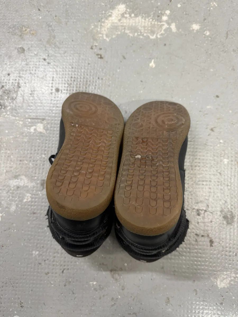 Maison Margiela Maison Margiela High Black & Brown Leather High Gum Shoes Size US 6 / IT 36 - 7 Thumbnail