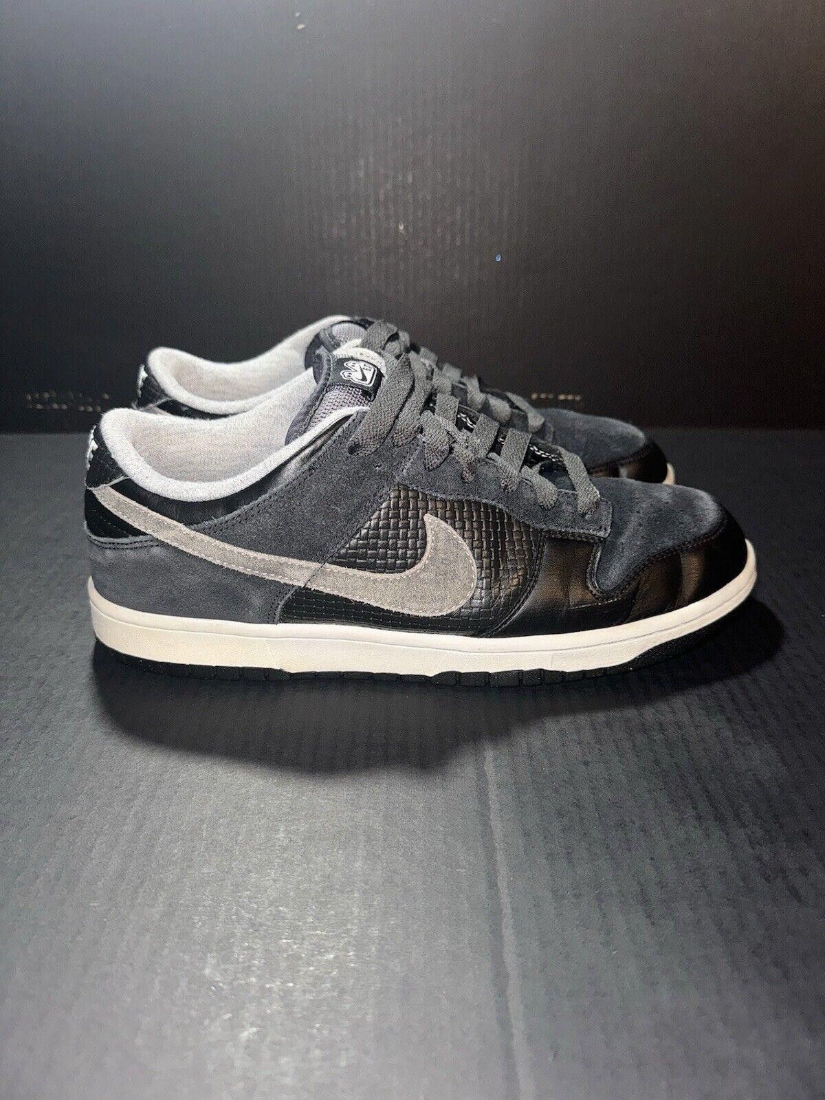 Nike Nike Men's SB Dunk Low 6.0 2008 Black Grey 314142-005 Sz 10 Size US 10 / EU 43 - 1 Thumbnail