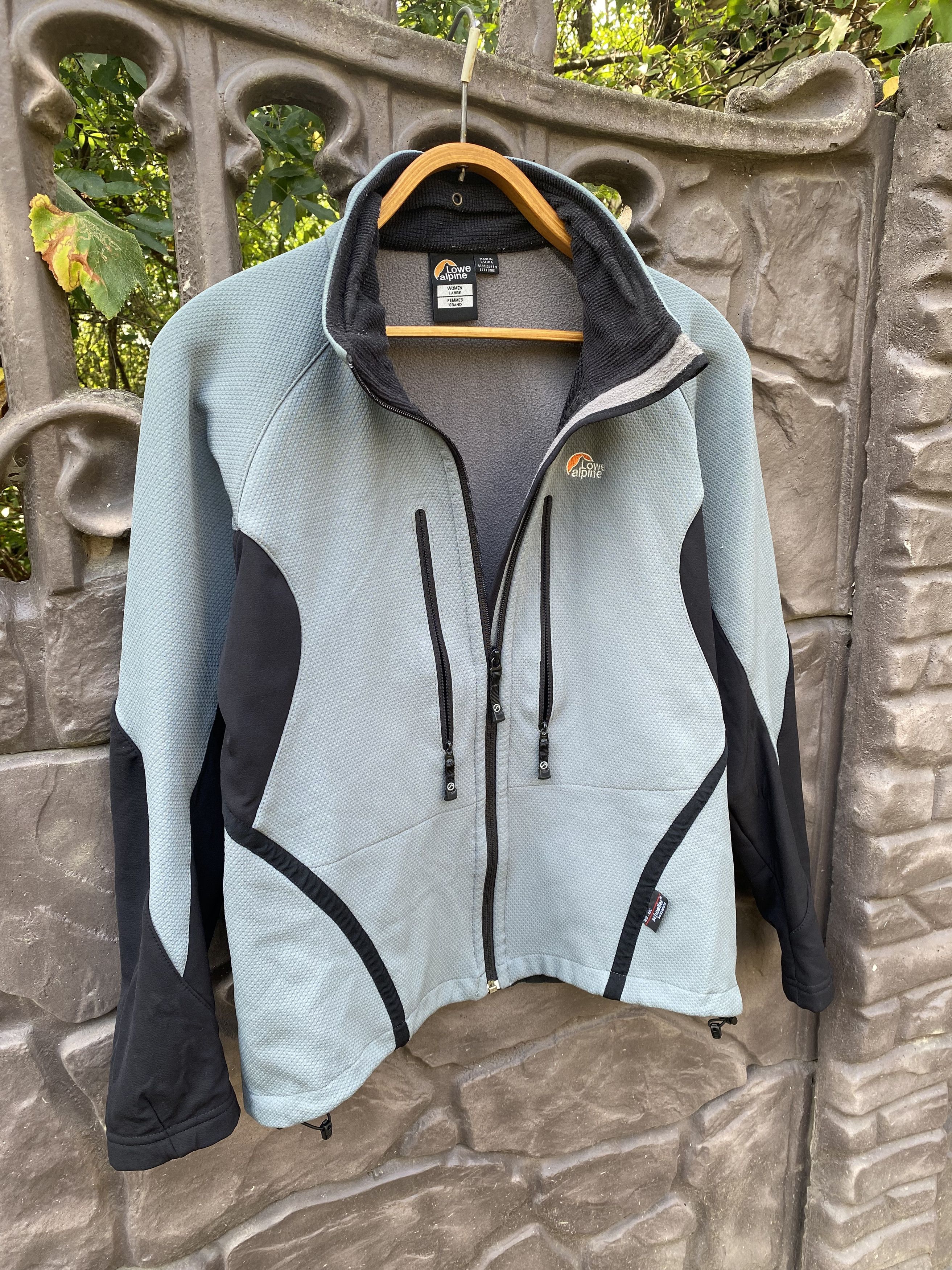 Japanese Brand × Vintage Lowe Alpine Womens Hooded Jacket Black Size L Size L / US 10 / IT 46 - 6 Thumbnail