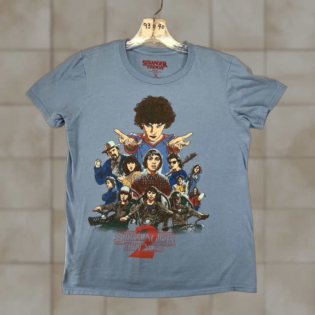 Etro Women's Stranger Things 2 T Shirt Small Retro Hero Graphic Print All Cotton Size S / US 4 / IT 40 - 1 Thumbnail