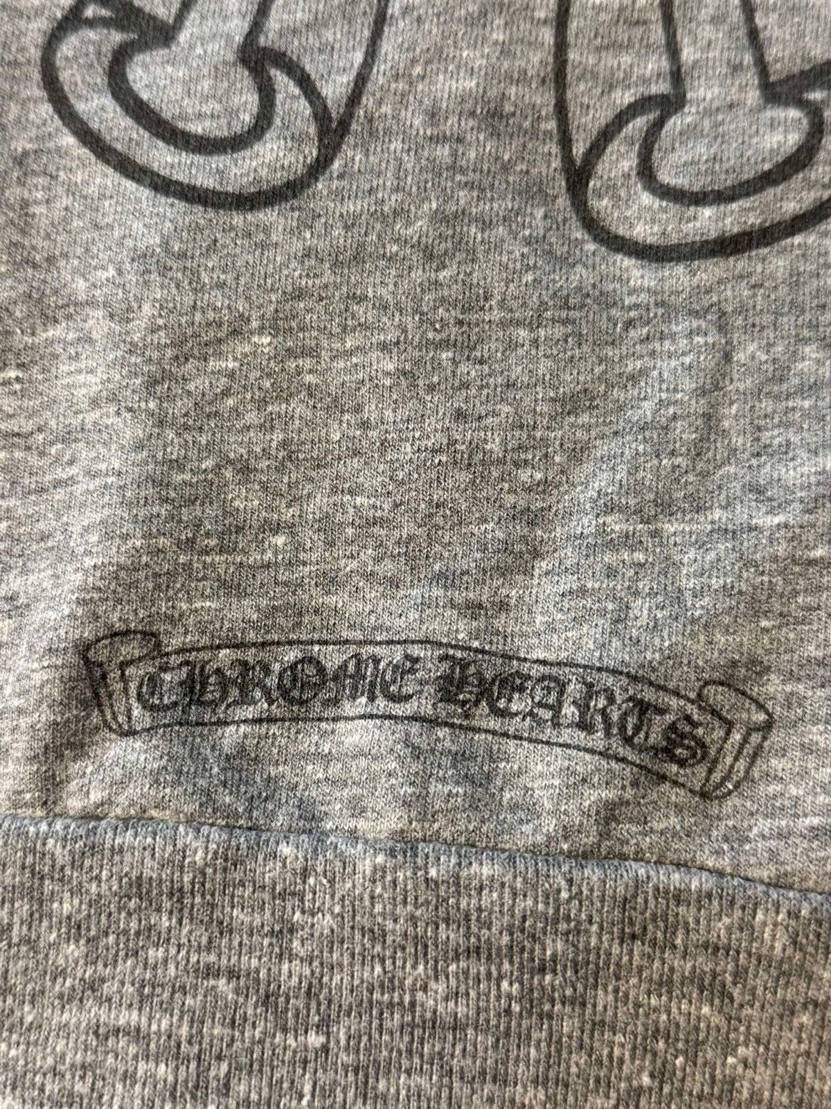 Chrome Hearts Chrome Hearts Triple Cross Horseshoe Zip Womens Hoodie Size XS / US 0-2 / IT 36-38 - 8 Thumbnail
