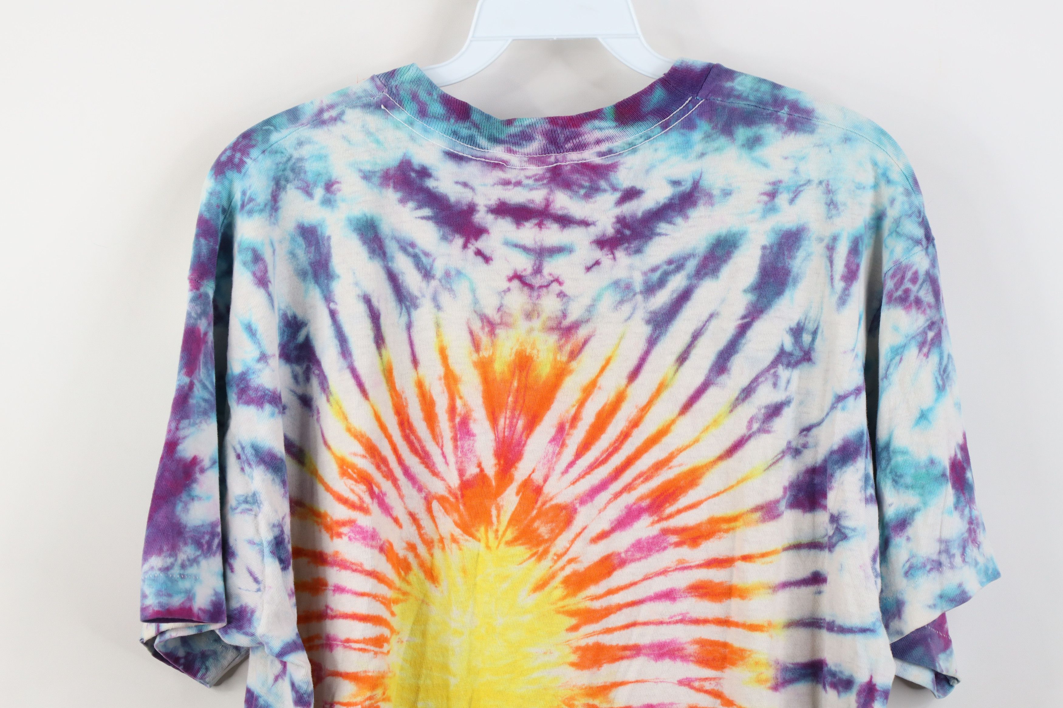 Vintage Vintage 90s Jester Tees Grateful Dead Tie Dye T-Shirt USA Size US XL / EU 56 / 4 - 18 Thumbnail