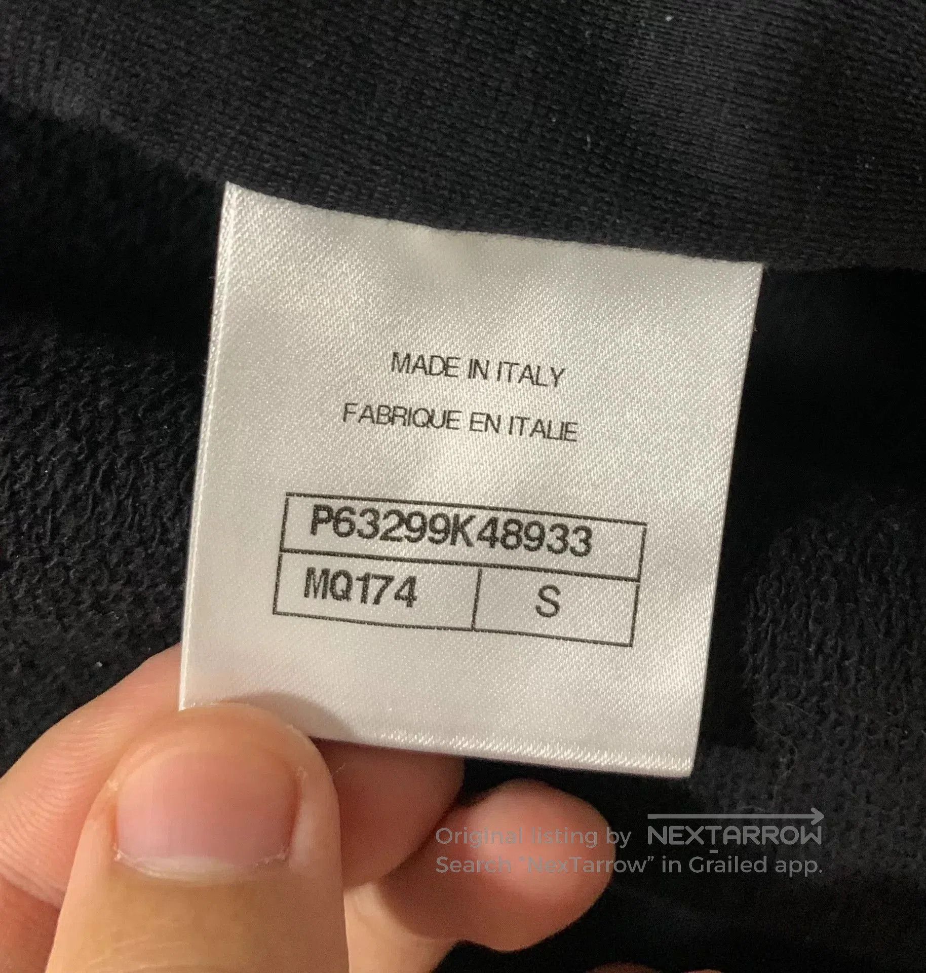 Chanel Chanel Black Graffiti Sequin Hooded Sweatshirt. Size S / US 4 / IT 40 - 4 Thumbnail