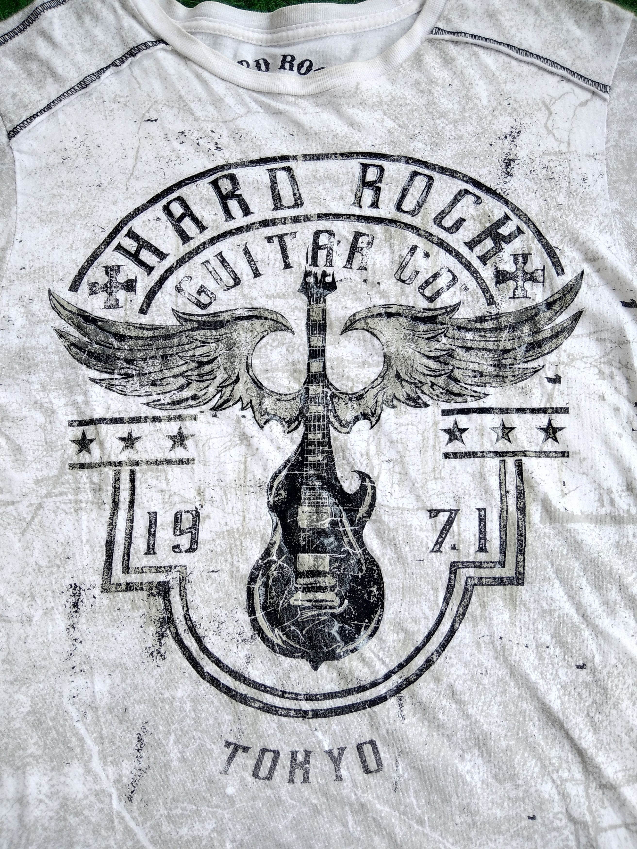 If Six Was Nine × KMRii × Le Grande Bleu (L.G.B.) VTG Hard Rock Guitar Company Tokyo Dye Shirt Size US S / EU 44-46 / 1 - 5 Thumbnail