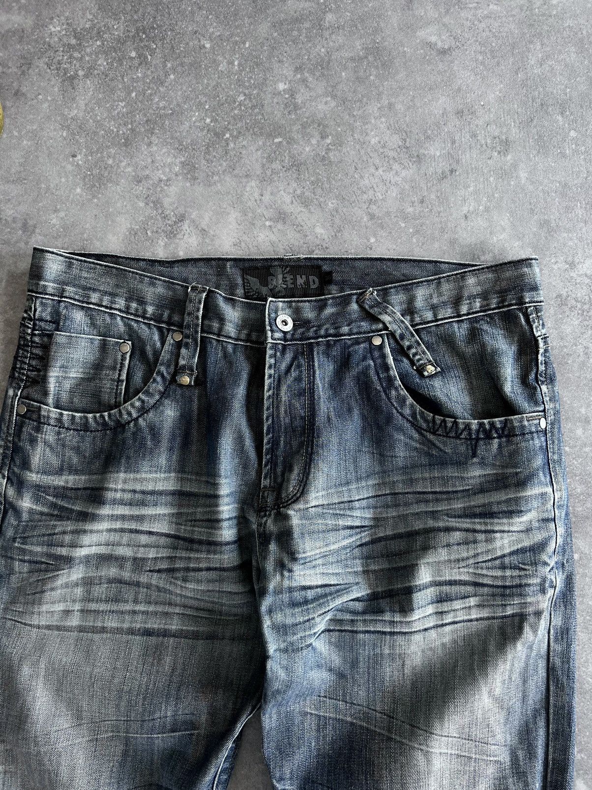 Vintage Vintage y2k BootCut Denim Pants Opium Avant Garde 00s Size US 36 / EU 52 - 8 Thumbnail