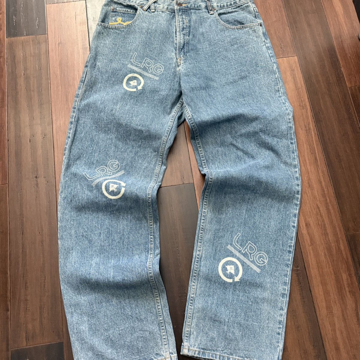 Other LRG (Lifted Research Group) logo print jeans. Size US 38 / EU 54 - 1 Thumbnail