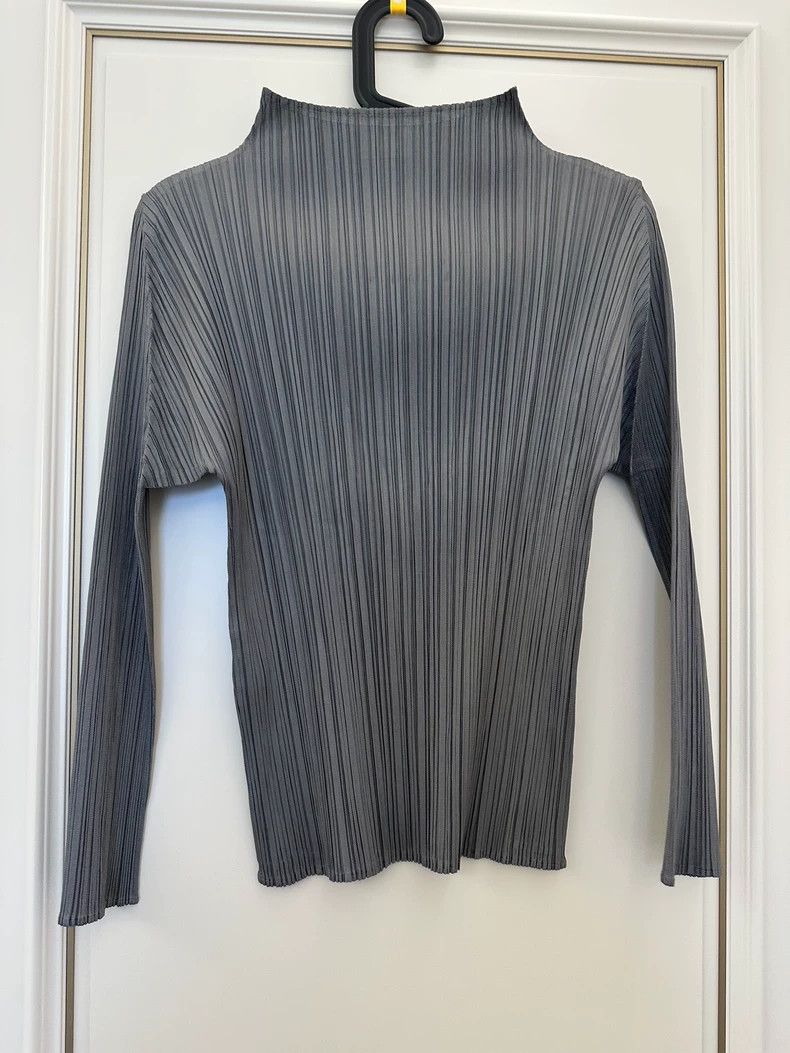 Issey Miyake issey miyake size:3 grey shirt 2505-Nextarrow Size XXS / US 00 / IT 34 - 2 Thumbnail
