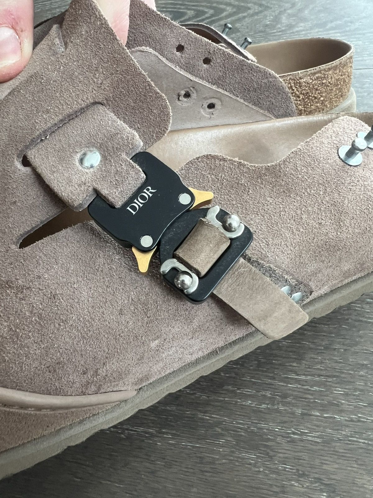 Birkenstock × Dior Dior Tokio Mule Sandals Brown Size US 12 / EU 45 - 4 Thumbnail