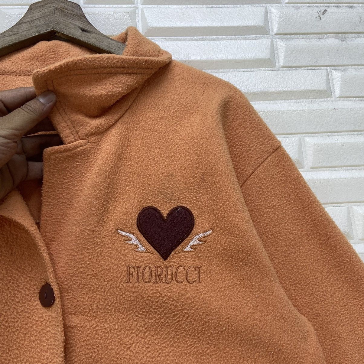 Fiorucci Vintage Fiorucci Fleece Shirt Jacket Size M / US 6-8 / IT 42-44 - 3 Thumbnail