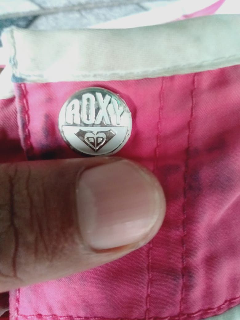 Japanese Brand Japanesse Roxy Board Shorts Pink Vintage Size US 29 - 3 Thumbnail