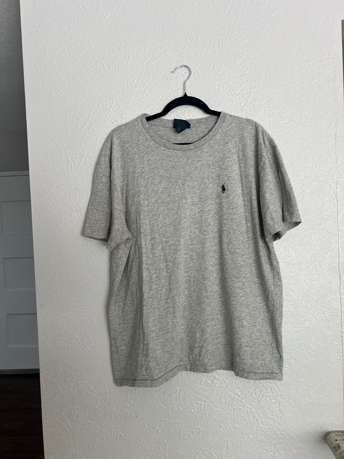 Polo Ralph Lauren Polo by Ralph Lauren gray basic logo short sleeve tee L Size US L / EU 52-54 / 3 - 4 Thumbnail