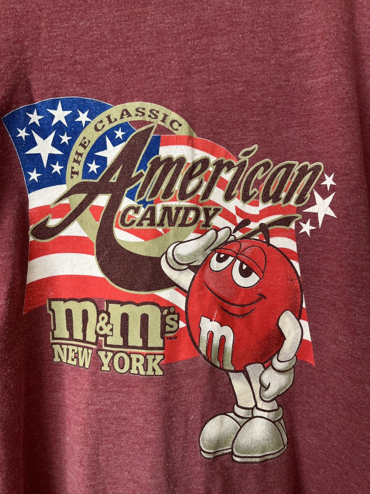Vintage M&Ms The Classic American Candy Vintage USA Tshirt Size US XXL / EU 58 / 5 - 5 Thumbnail