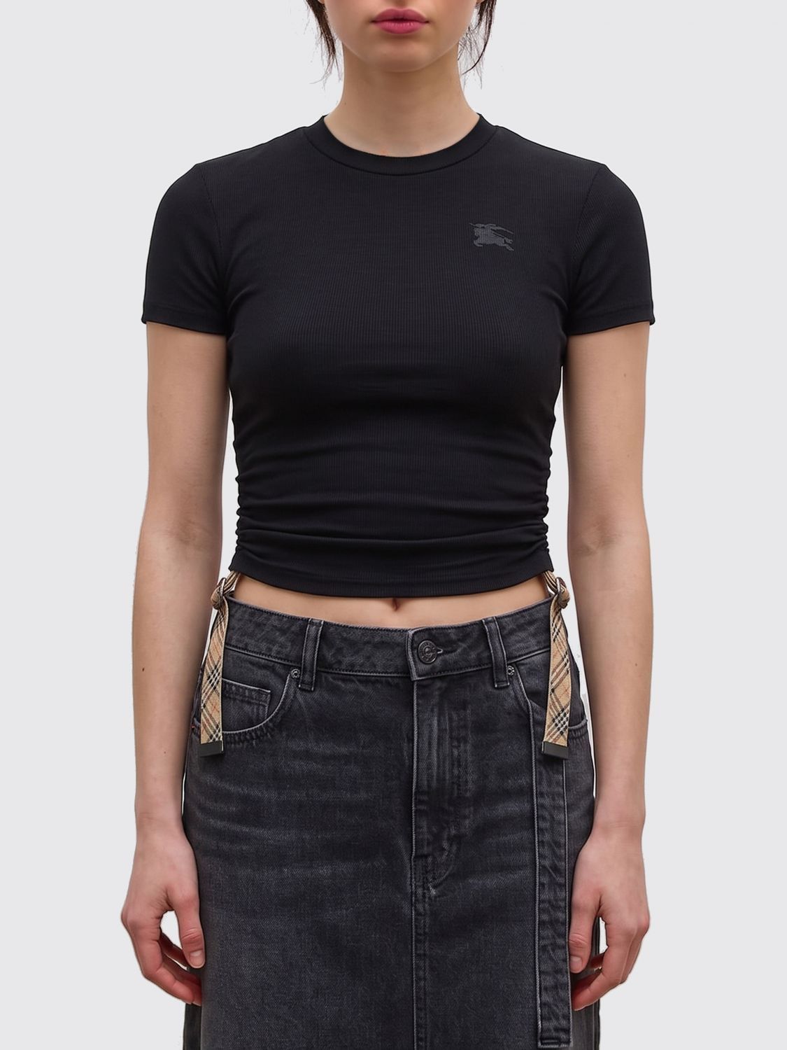 Burberry Burberry T-Shirt Woman Black Size S / US 4 / IT 40 - 1 Thumbnail