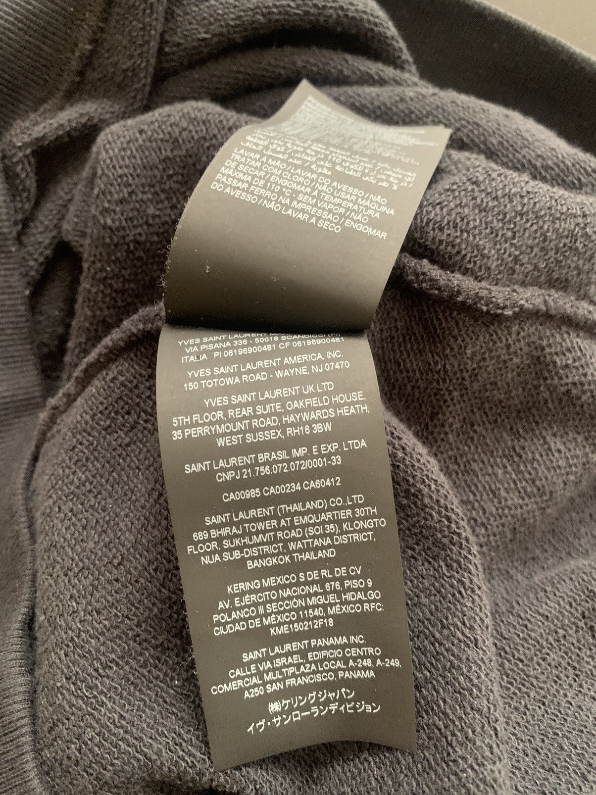 Saint Laurent Paris Saint Laurent Bat Hoodie Size US L / EU 52-54 / 3 - 9 Thumbnail
