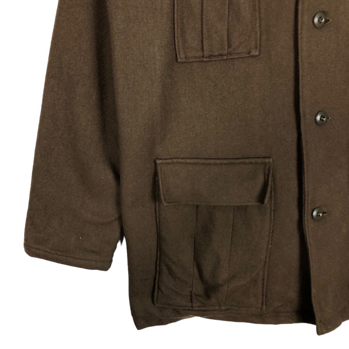 Vintage 🔥True Vintage 1940 Wool Winter Jacket Smock Military Cargo Size US M / EU 48-50 / 2 - 4 Thumbnail