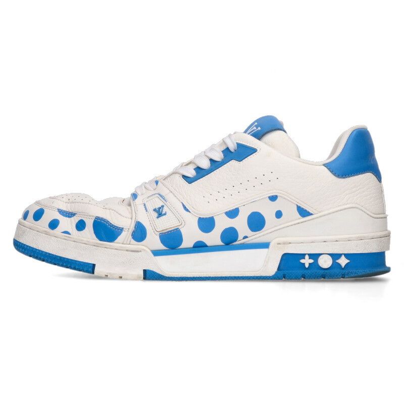 Louis Vuitton Louis Vuitton LV Sneakers Blue x White Size 8.5 Size US 8.5 / EU 41-42 - 1 Thumbnail