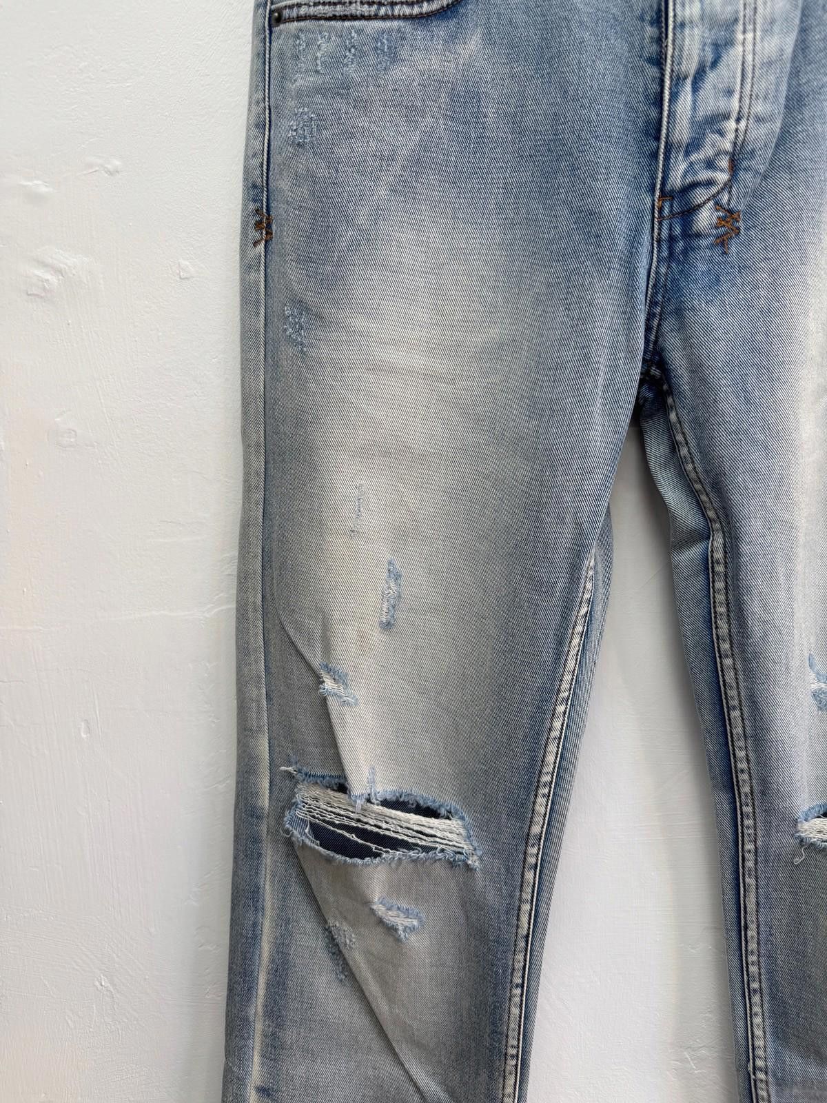 Ksubi new Ksubi mens denim jeans hazlow blue city high ripped 32 Size US 32 / EU 48 - 4 Thumbnail