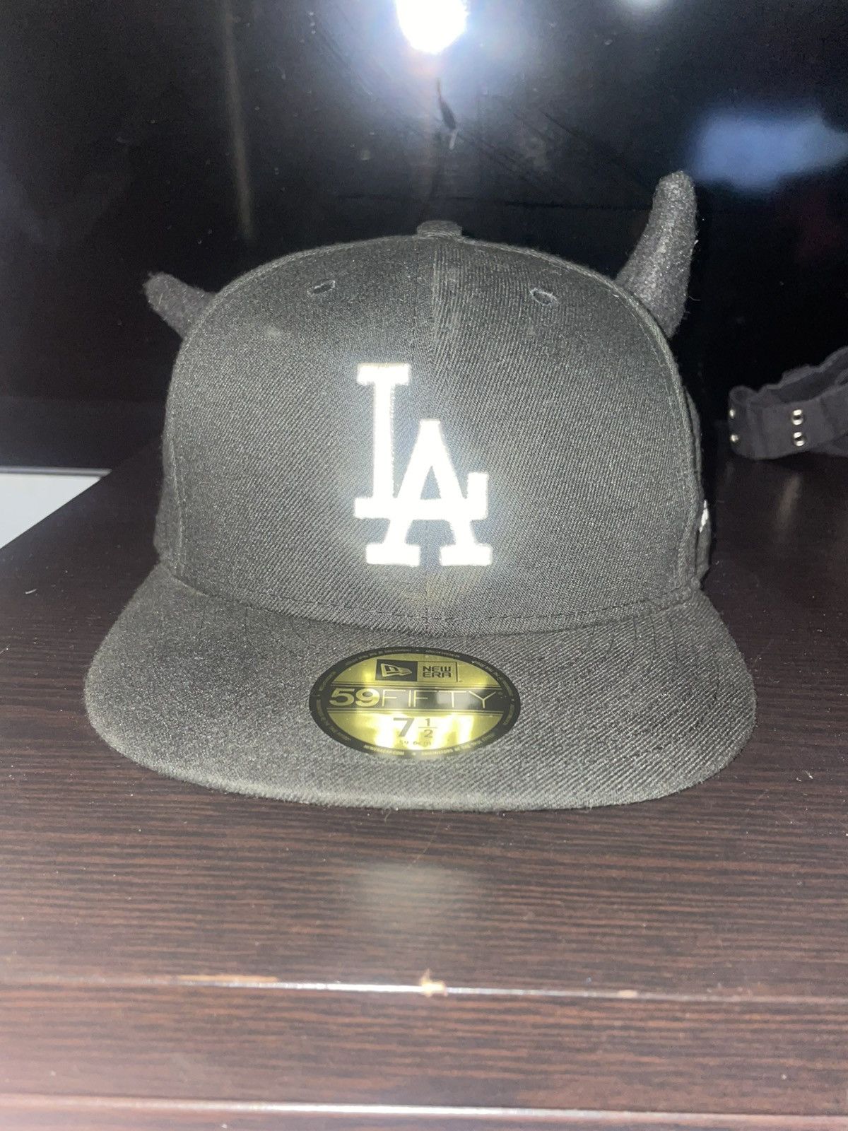 Ryder Studios ryder studios black LA fitted cap Size ONE SIZE - 1 Thumbnail