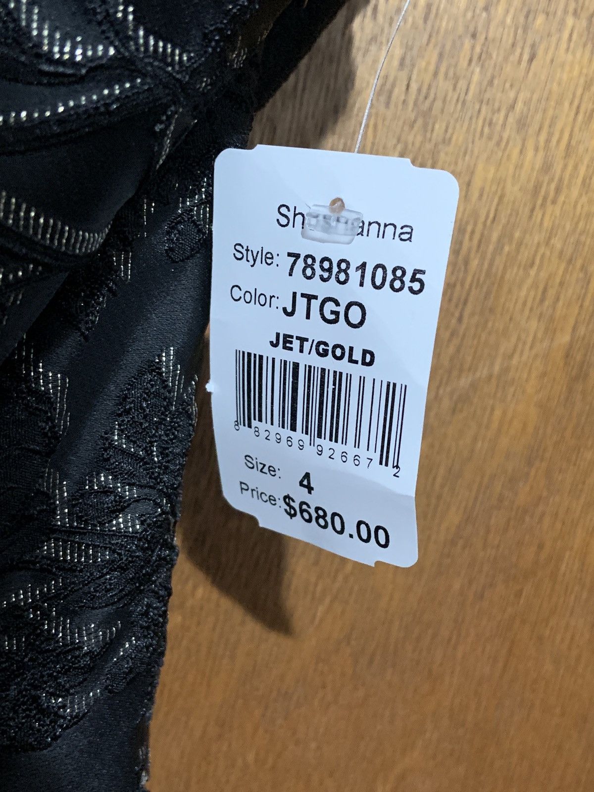 Other Shosnanna - One-Shoulder Tea-Length Gown - Size 4 Size S / US 4 / IT 40 - 3 Thumbnail