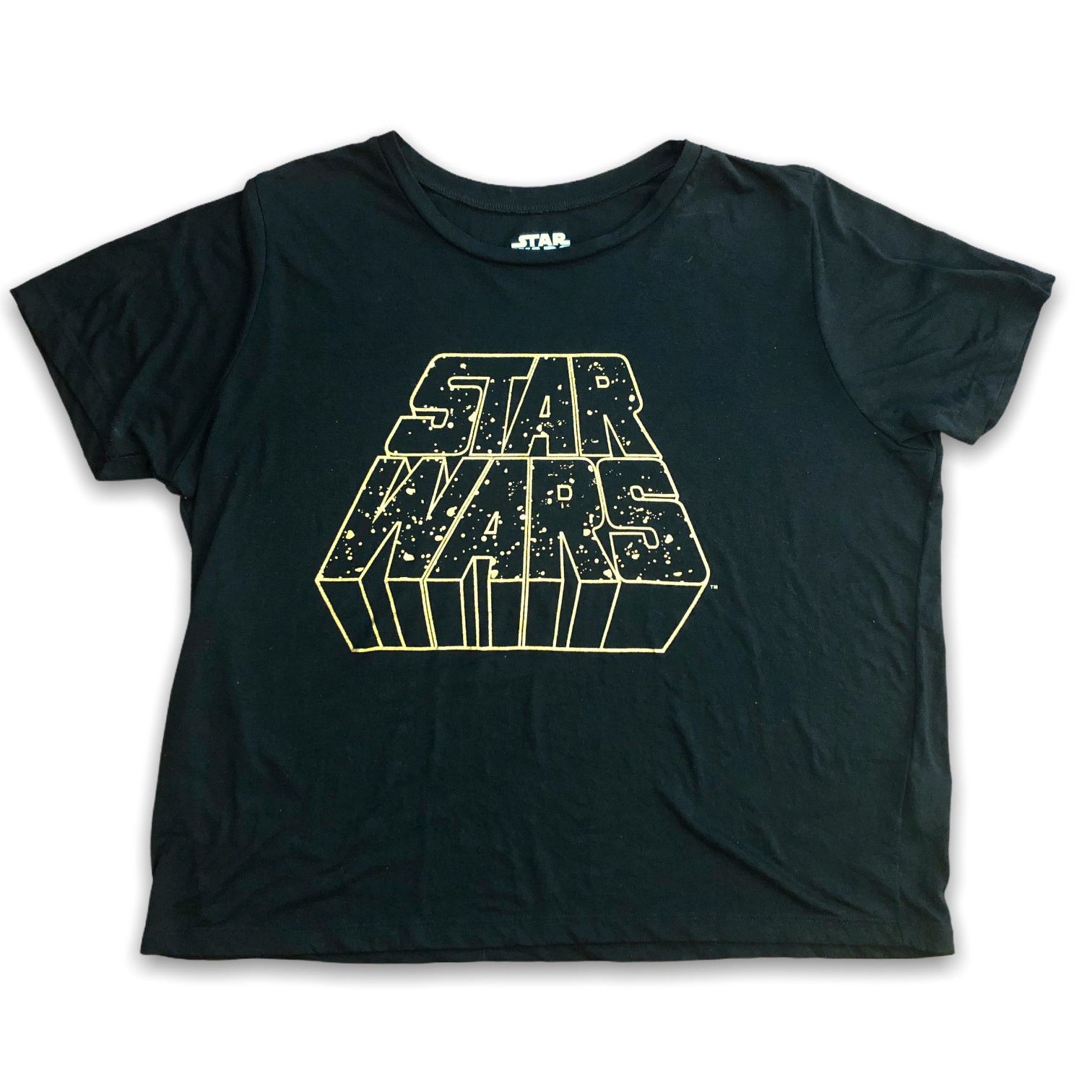 Star Wars Star Wars Classic Retro Scroll Logo Black Gold Men's XL Size US XL / EU 56 / 4 - 6 Thumbnail