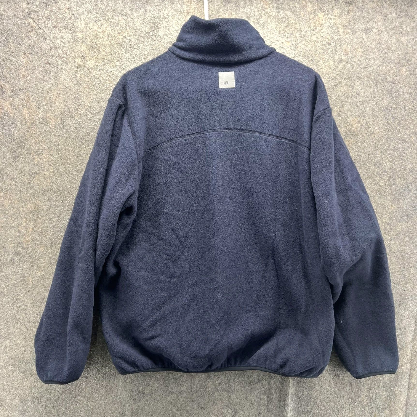 Nautica Nautica Competition Jacket Mens Medium Blue 1/4 Zip Fleece Pullover Pockets Size US M / EU 48-50 / 2 - 2 Thumbnail
