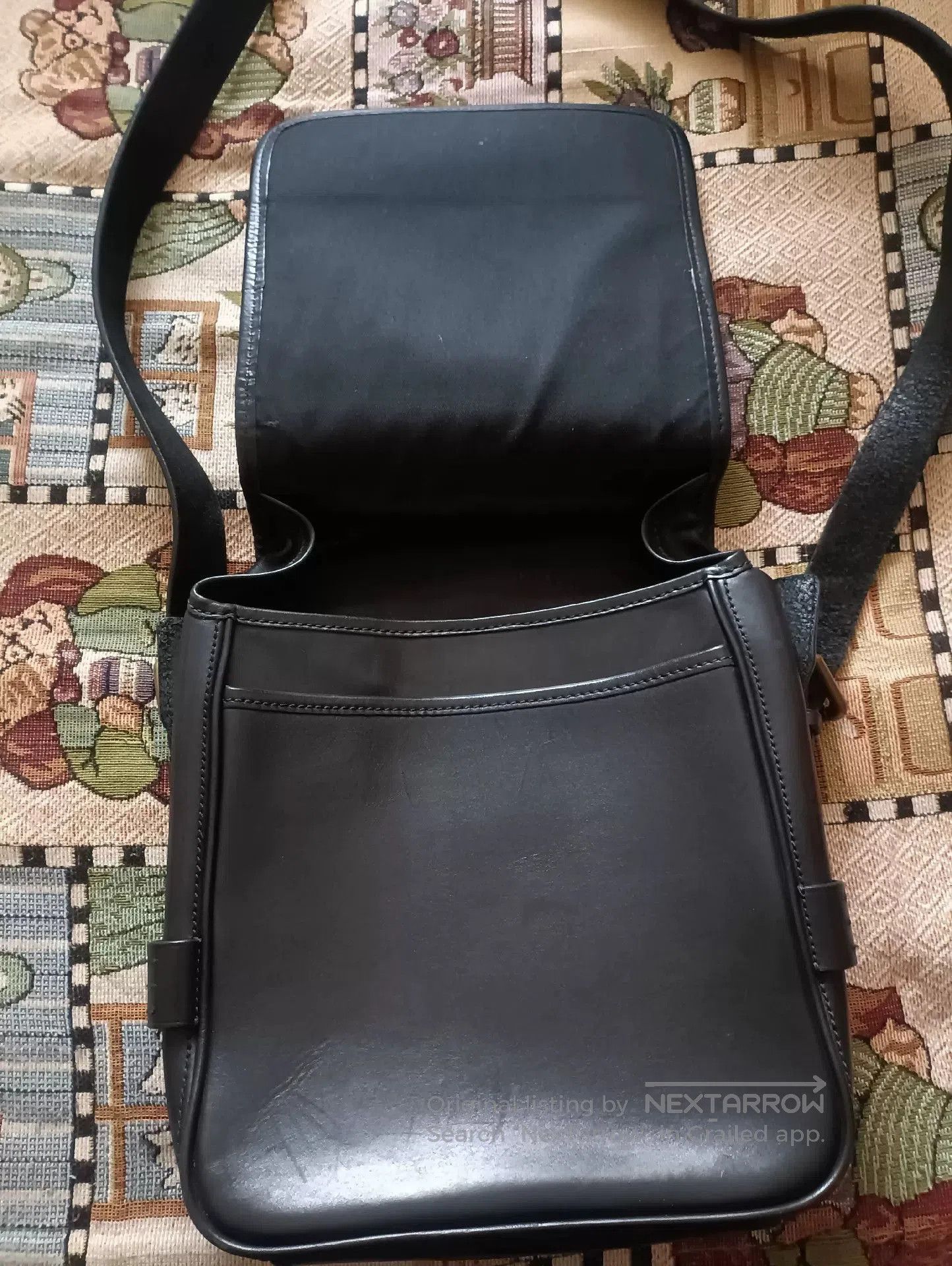 Polo Ralph Lauren Ralph Lauren Black Leather Commuter Bag. Size ONE SIZE - 2 Thumbnail