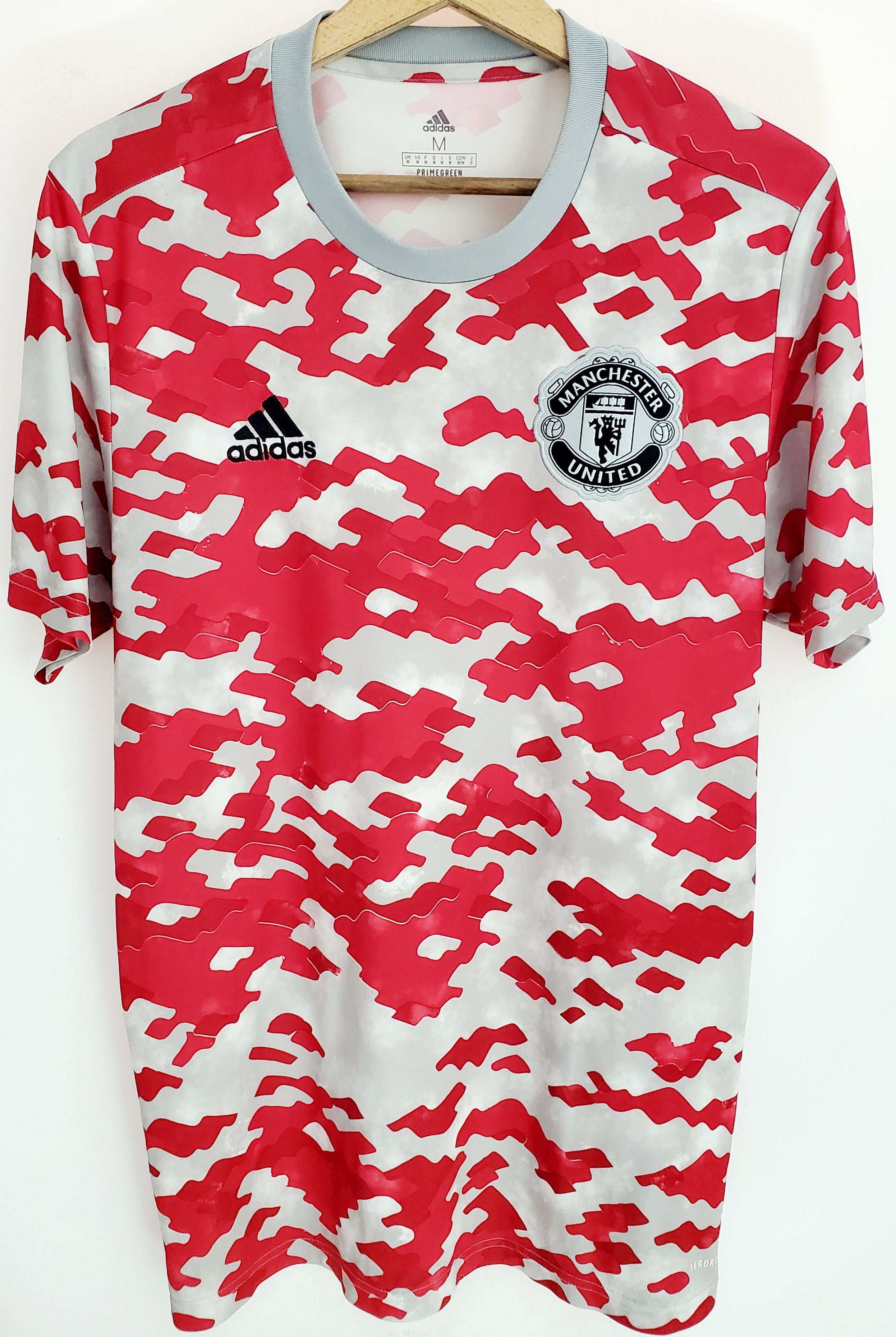 Adidas Adidas FC Manchester United 2021/2022 Pre-match Jersey M Size US M / EU 48-50 / 2 - 1 Thumbnail