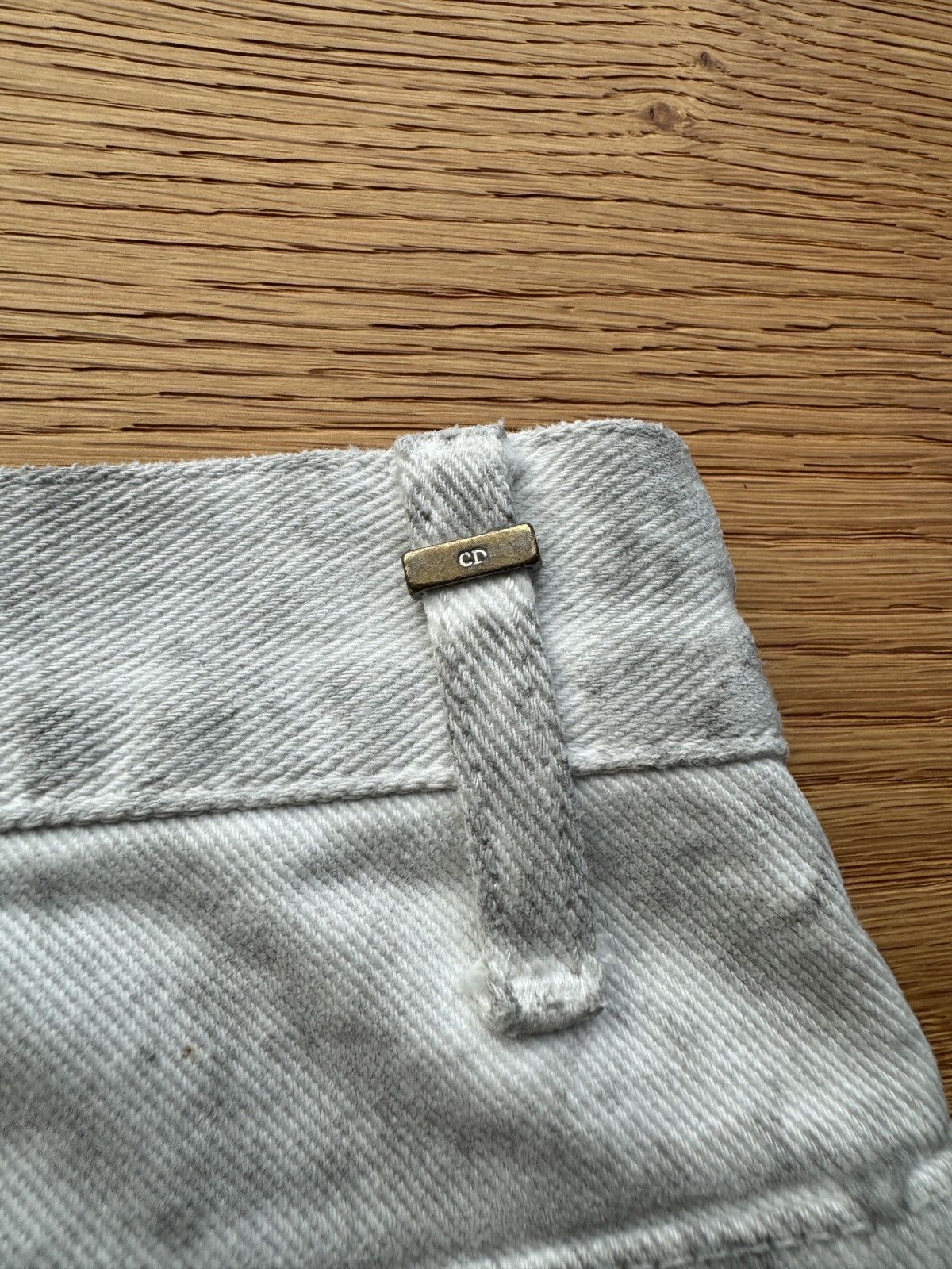 Dior × Hedi Slimane Hedi’s SS06 Dior Dirty Snow Denim Size US 30 / EU 46 - 13 Thumbnail